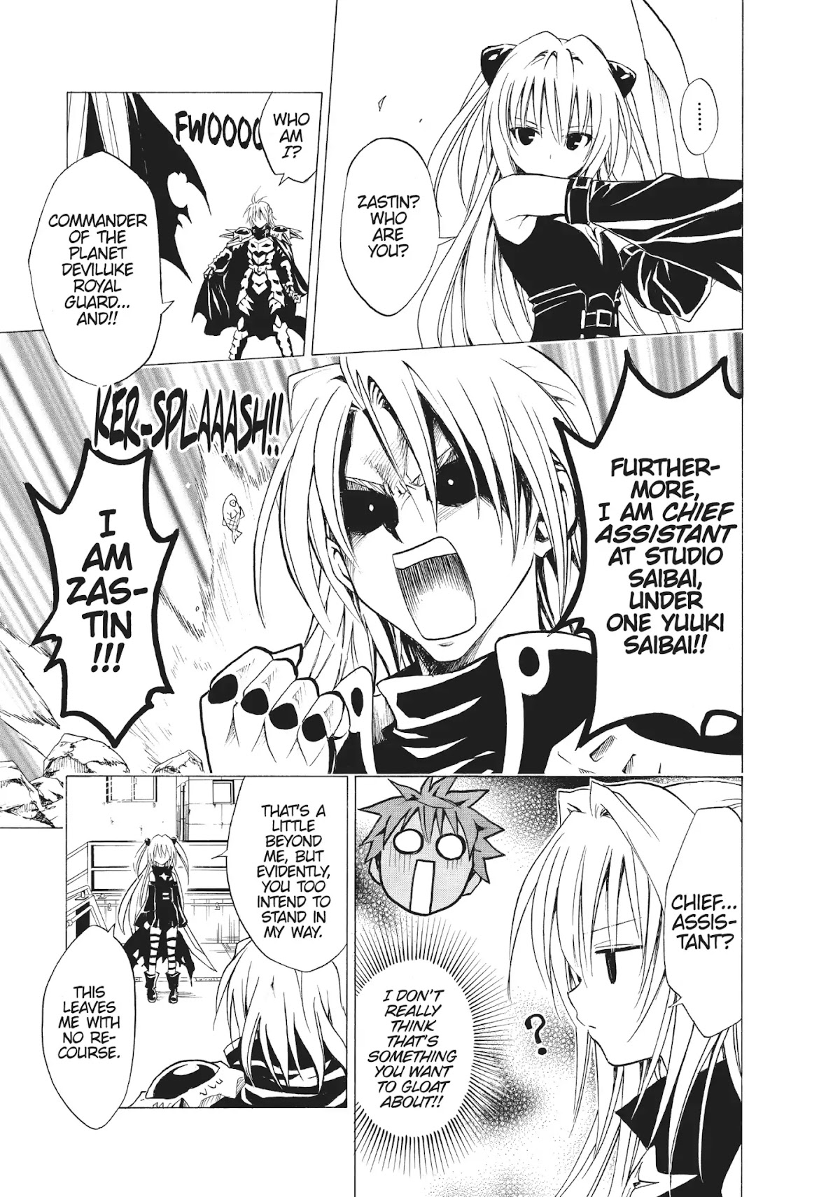 To-LOVE-Ru Chapter 36 page 9 - Chapter 36: The Power of the Darkness