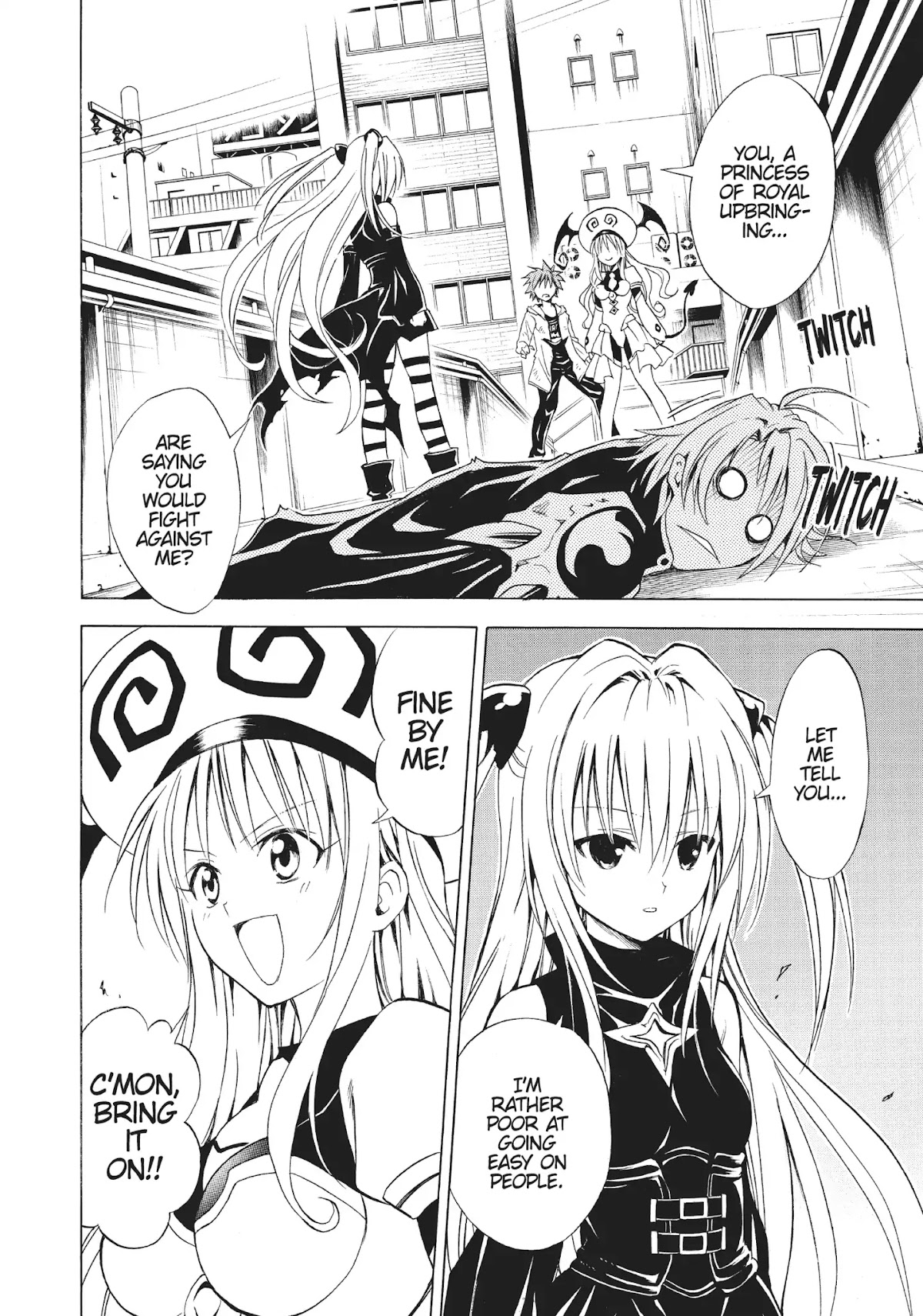 To-LOVE-Ru Chapter 37 page 2 - Chapter 37: Princess Vs. Assassin