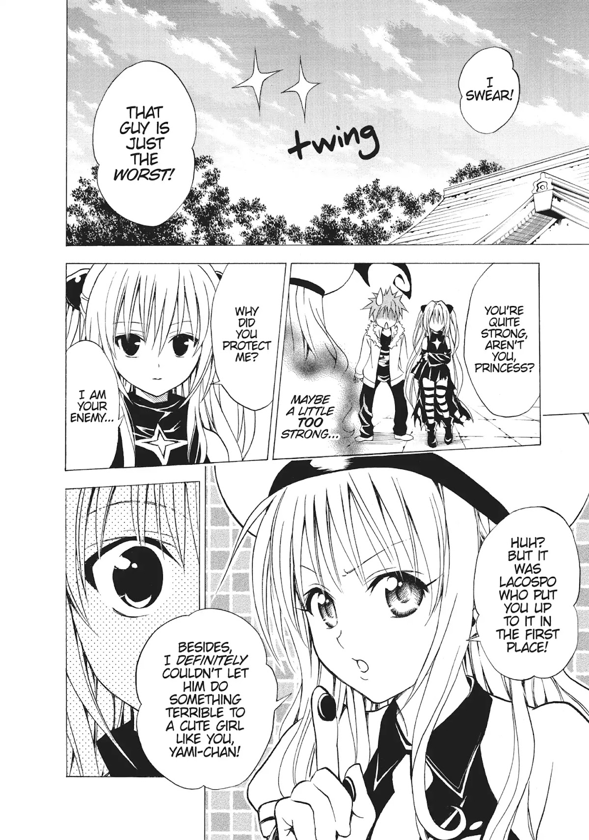 To-LOVE-Ru Chapter 38 page 16 - Chapter 38: The Darkness Clears?