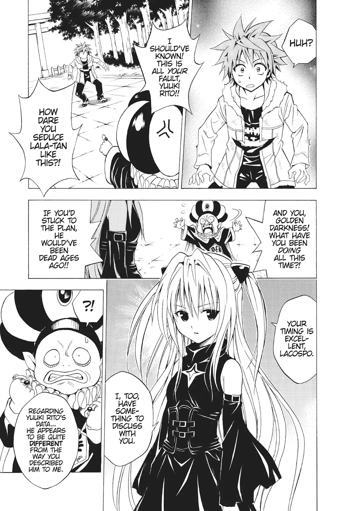 To-LOVE-Ru Chapter 38 page 3 - Chapter 38: The Darkness Clears?