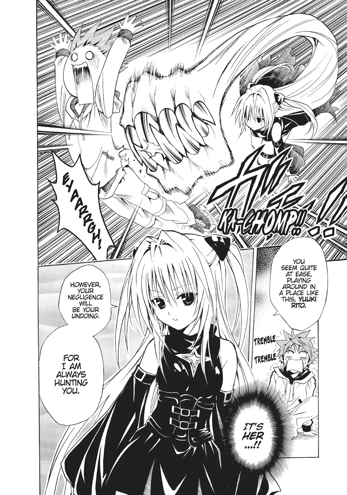 To-LOVE-Ru Chapter 39 page 4 - Chapter 39: Slippery Transformations