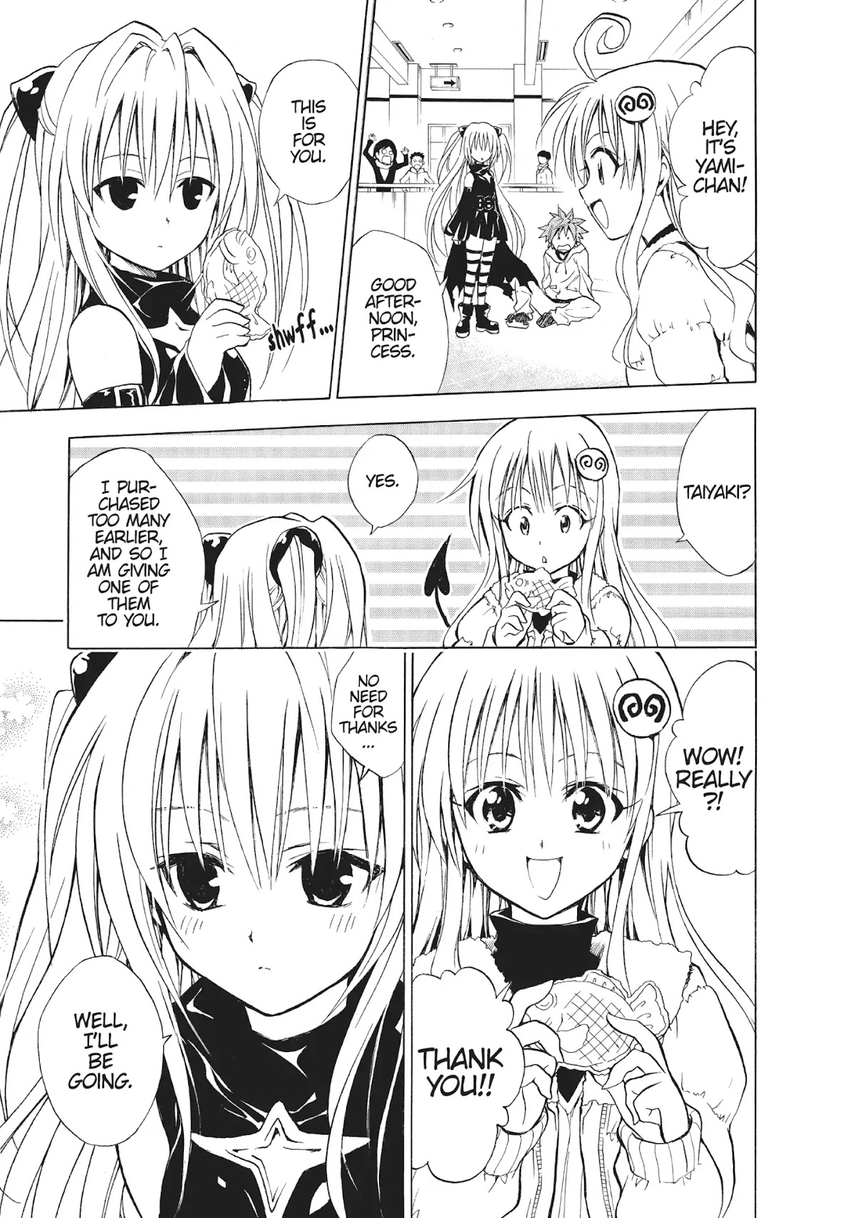 To-LOVE-Ru Chapter 39 page 5 - Chapter 39: Slippery Transformations