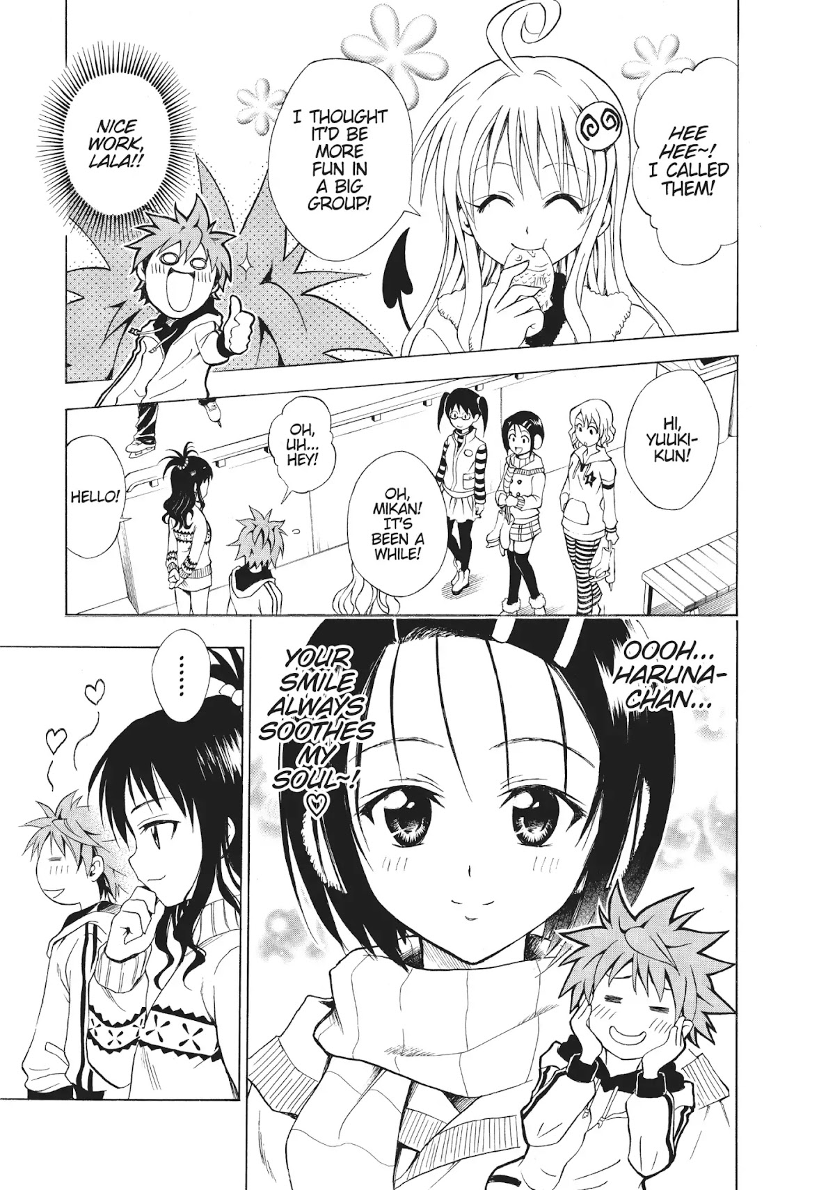 To-LOVE-Ru Chapter 39 page 7 - Chapter 39: Slippery Transformations