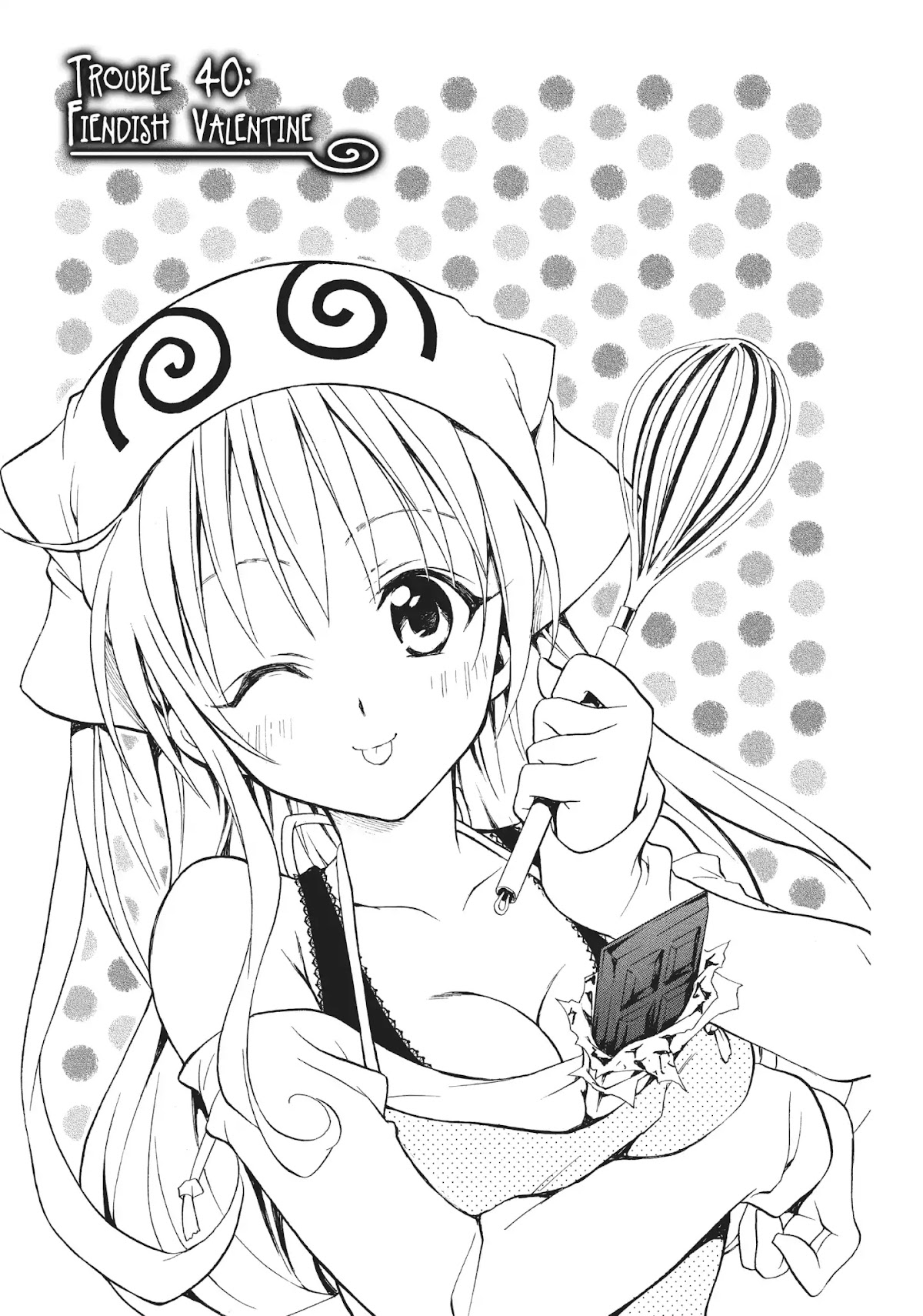 To-LOVE-Ru Chapter 40 page 1 - Chapter 40: Fiendish Valentine