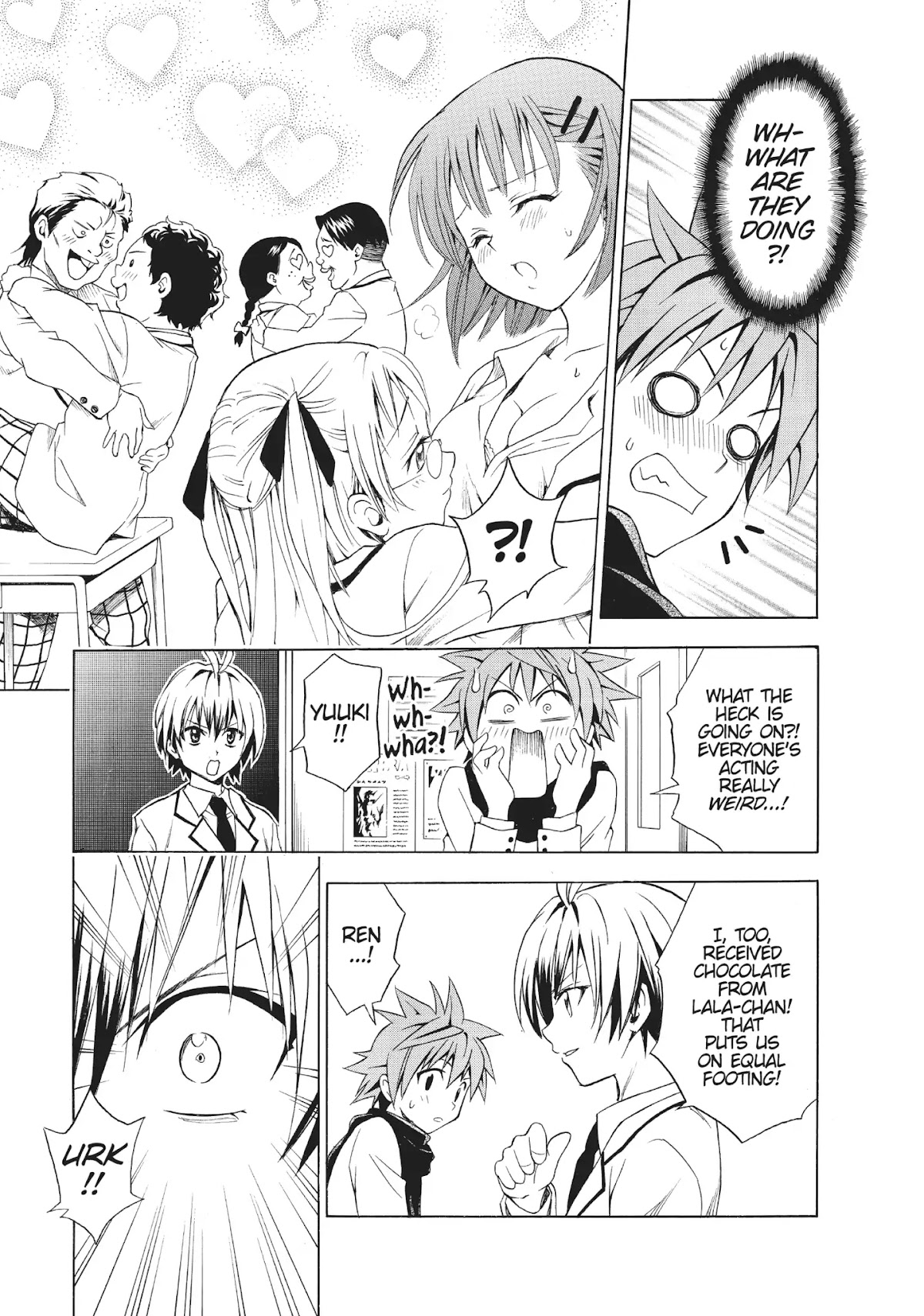 To-LOVE-Ru Chapter 40 page 11 - Chapter 40: Fiendish Valentine