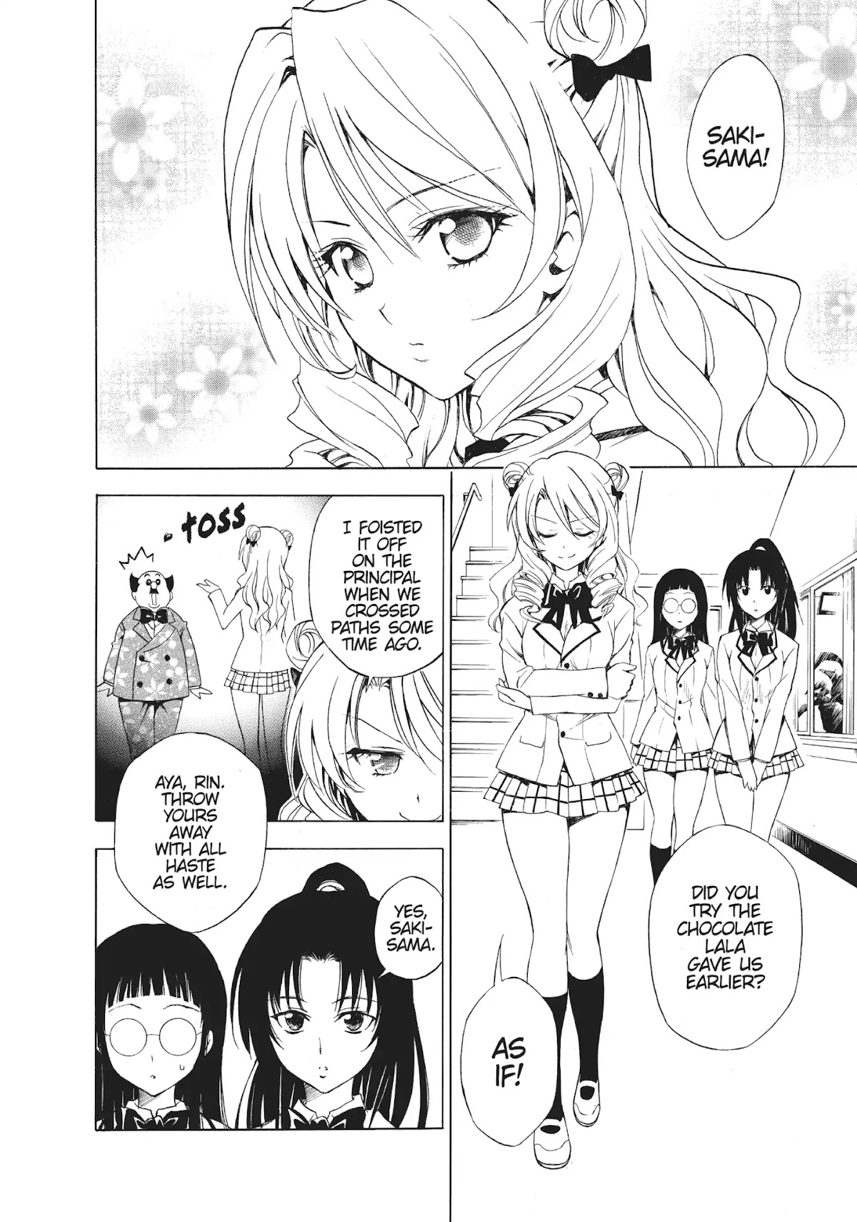To-LOVE-Ru Chapter 41 page 10 - Chapter 41: Chocolate and Panic