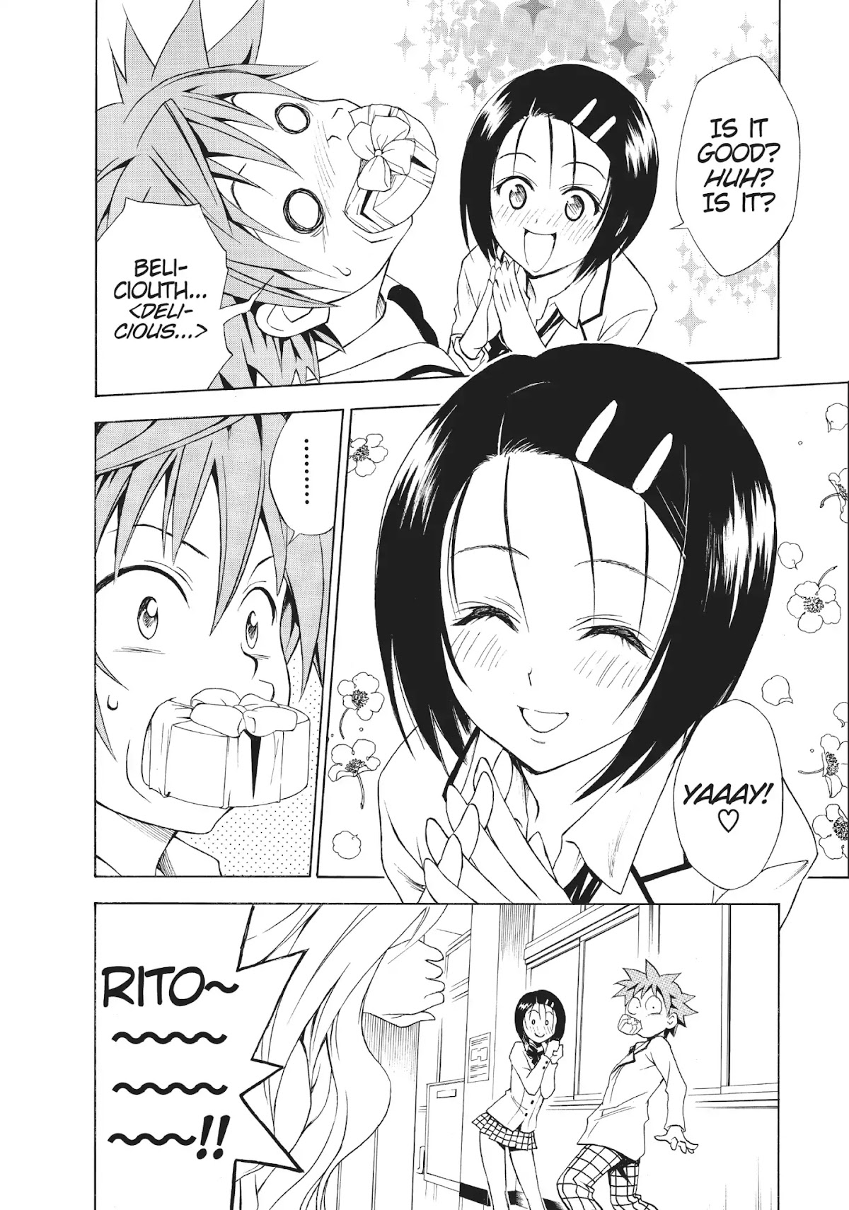 To-LOVE-Ru Chapter 41 page 14 - Chapter 41: Chocolate and Panic