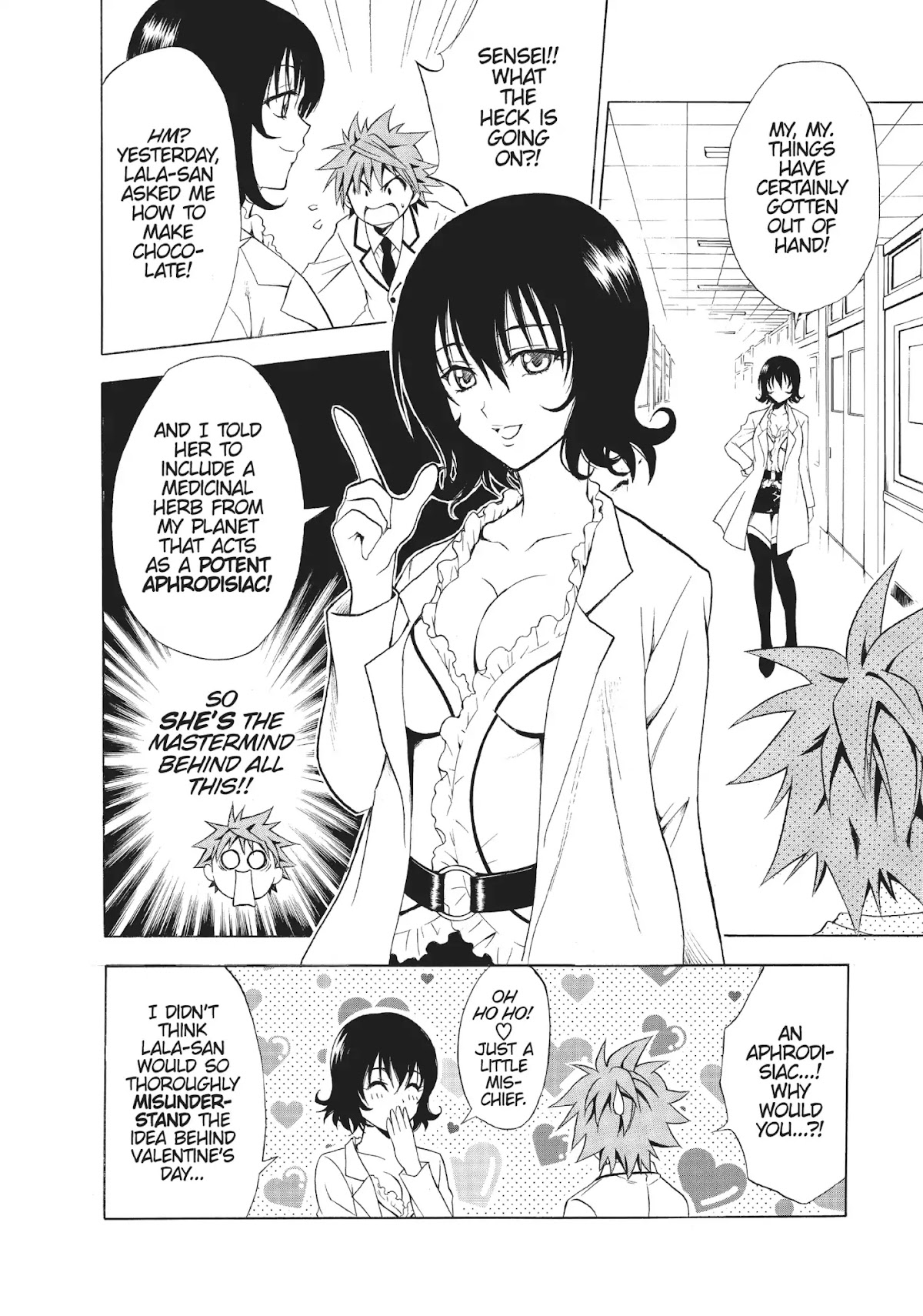 To-LOVE-Ru Chapter 41 page 16 - Chapter 41: Chocolate and Panic