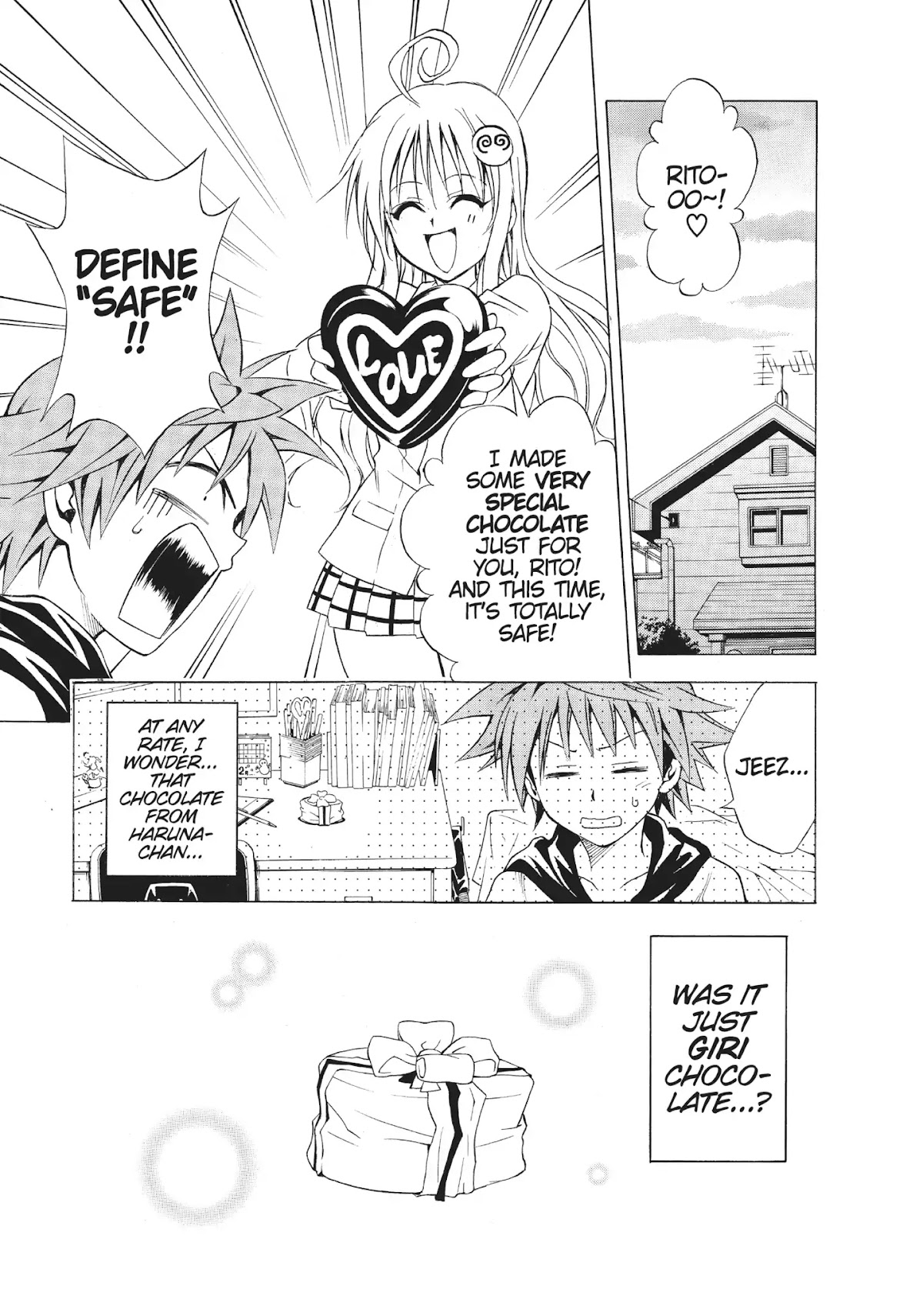 To-LOVE-Ru Chapter 41 page 19 - Chapter 41: Chocolate and Panic