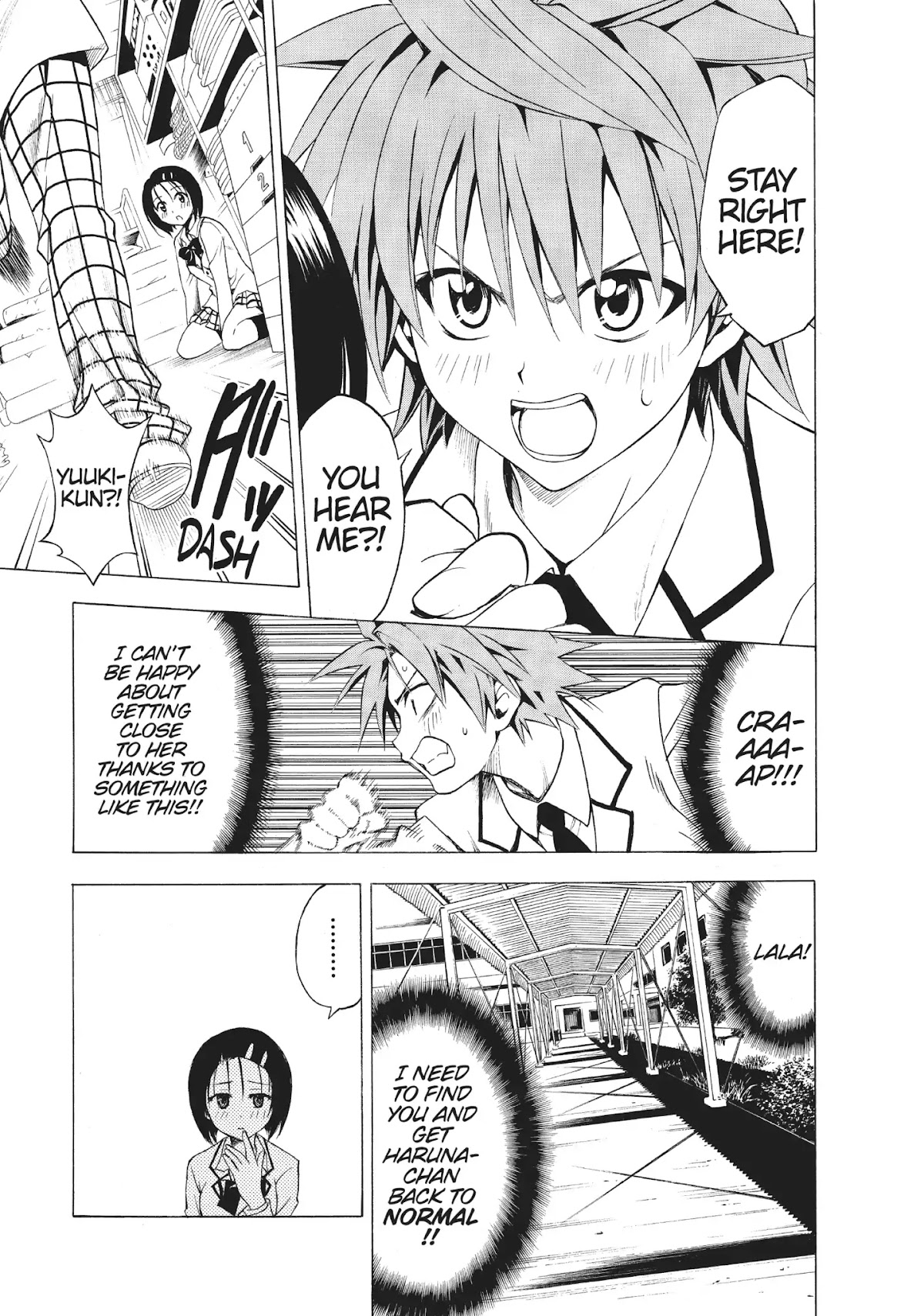 To-LOVE-Ru Chapter 41 page 7 - Chapter 41: Chocolate and Panic