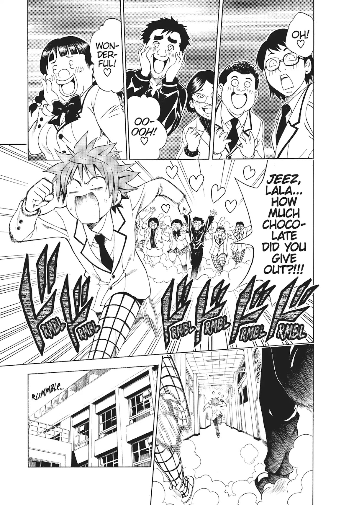 To-LOVE-Ru Chapter 41 page 9 - Chapter 41: Chocolate and Panic