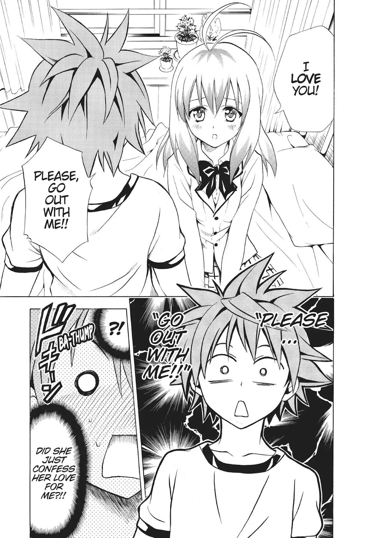 To-LOVE-Ru Chapter 42 page 11 - Chapter 42: Confession of Love