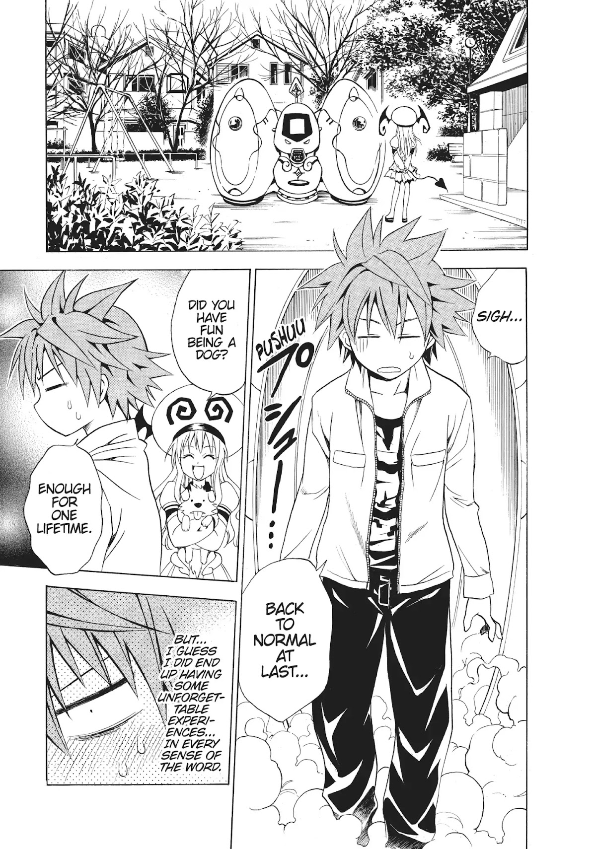 To-LOVE-Ru Chapter 44 page 22 - Chapter 44: A Doggone Good Day 2
