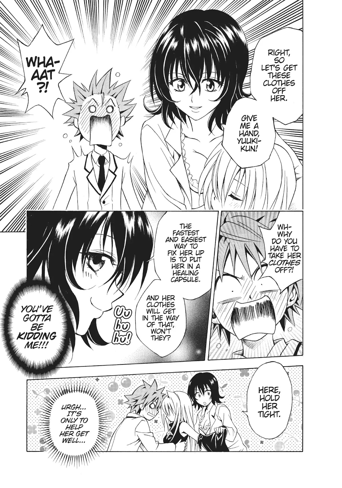 To-LOVE-Ru Chapter 45 page 11 - Chapter 45: Clinic of Darkness