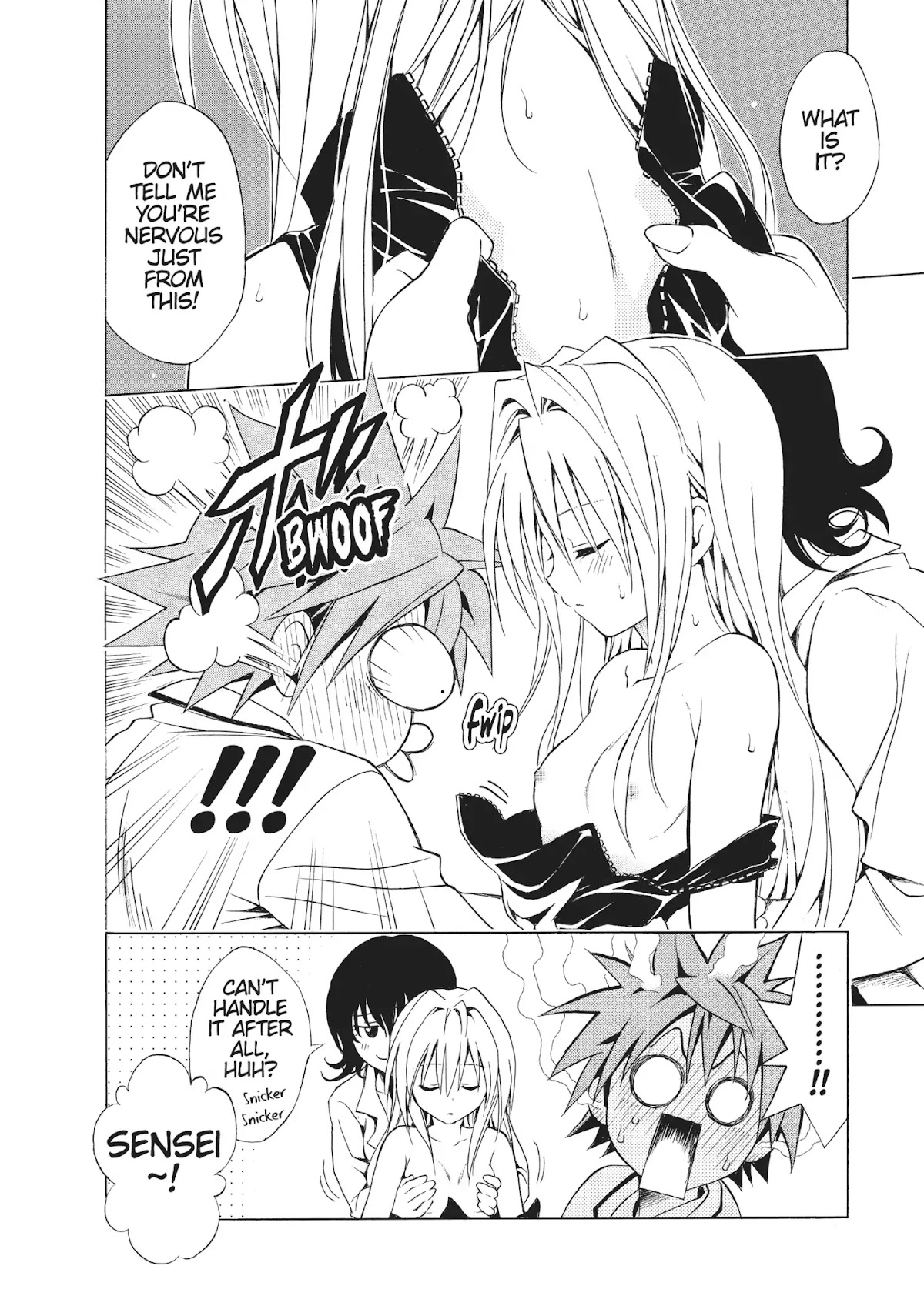 To-LOVE-Ru Chapter 45 page 12 - Chapter 45: Clinic of Darkness