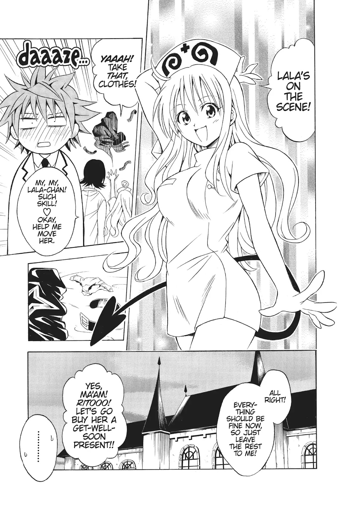 To-LOVE-Ru Chapter 45 page 13 - Chapter 45: Clinic of Darkness