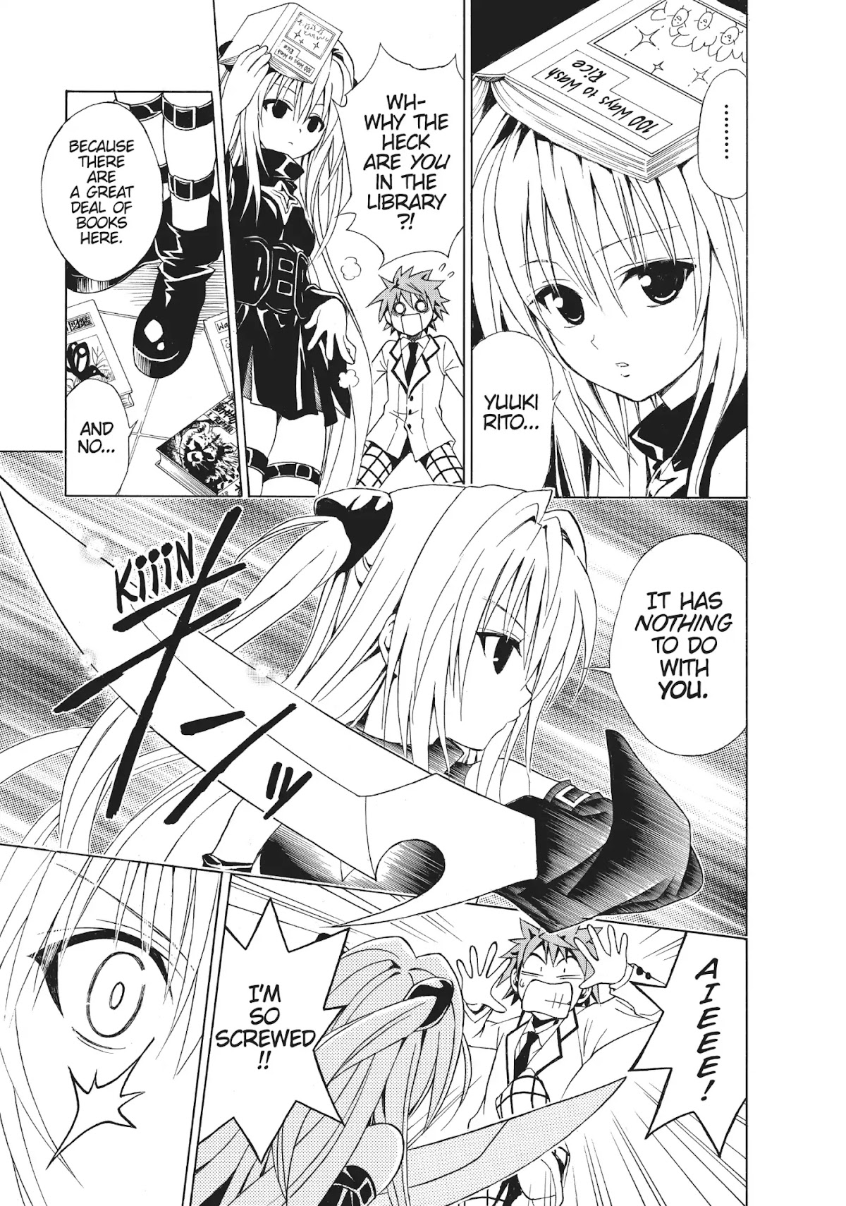 To-LOVE-Ru Chapter 45 page 3 - Chapter 45: Clinic of Darkness