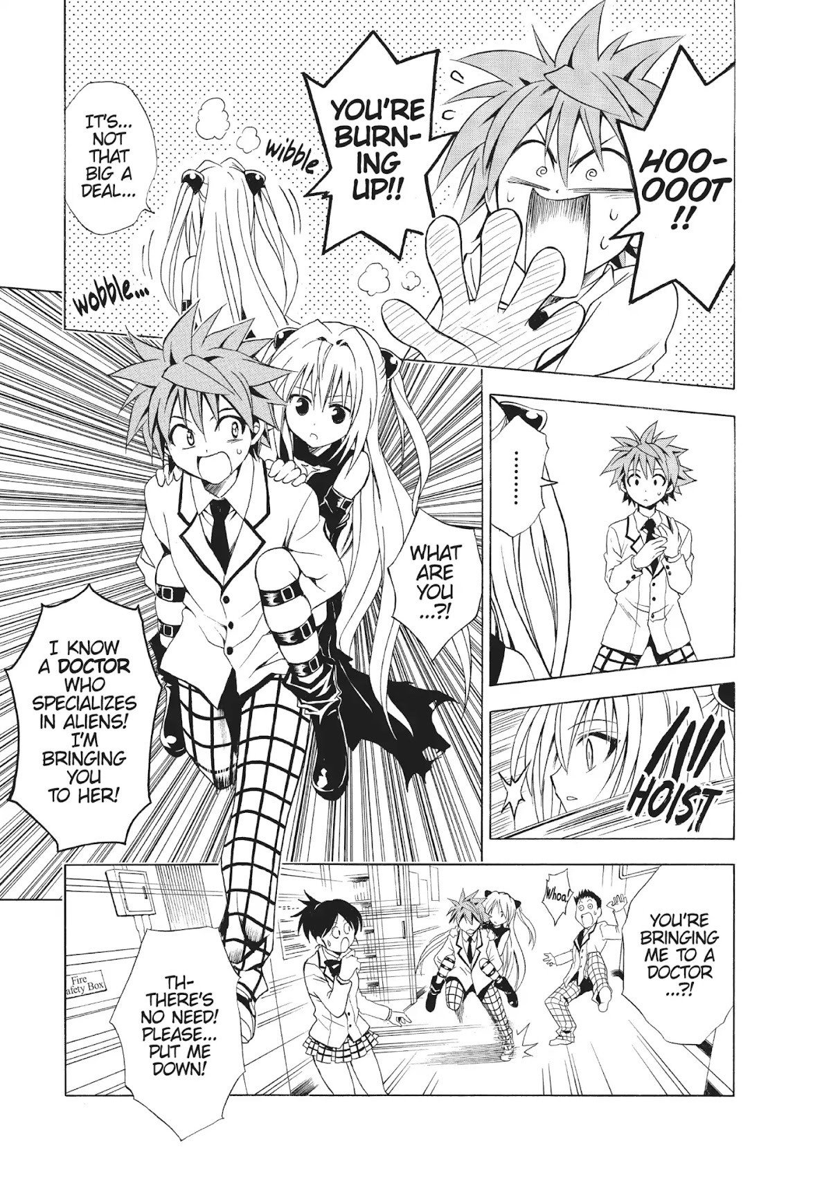 To-LOVE-Ru Chapter 45 page 5 - Chapter 45: Clinic of Darkness
