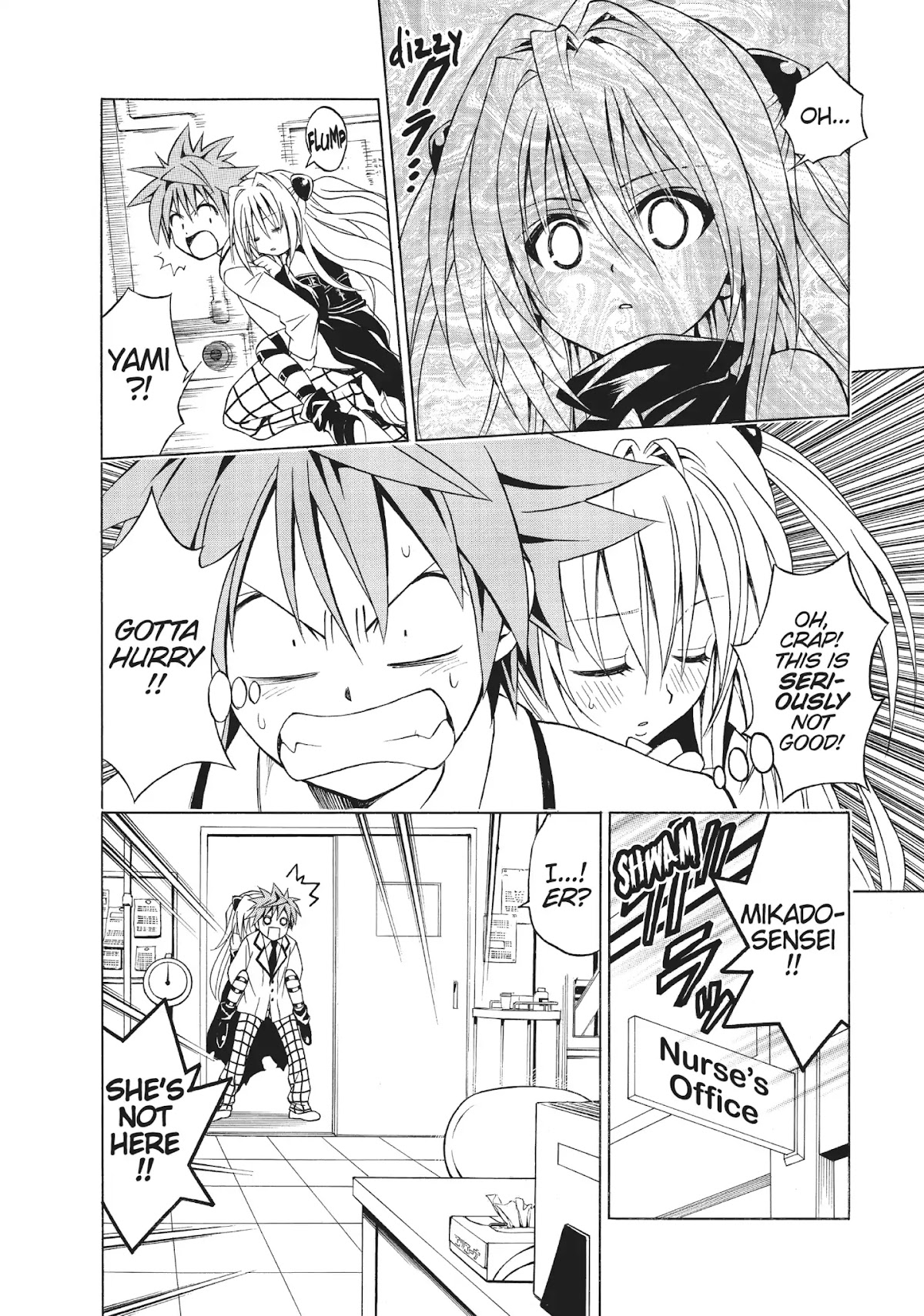 To-LOVE-Ru Chapter 45 page 6 - Chapter 45: Clinic of Darkness