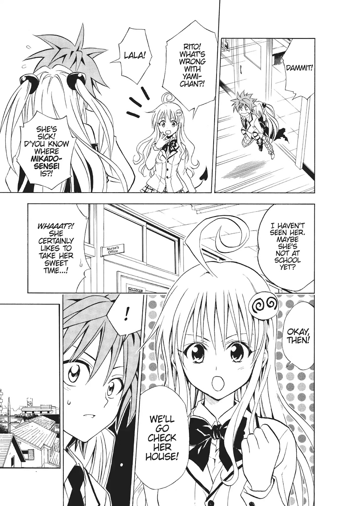 To-LOVE-Ru Chapter 45 page 7 - Chapter 45: Clinic of Darkness