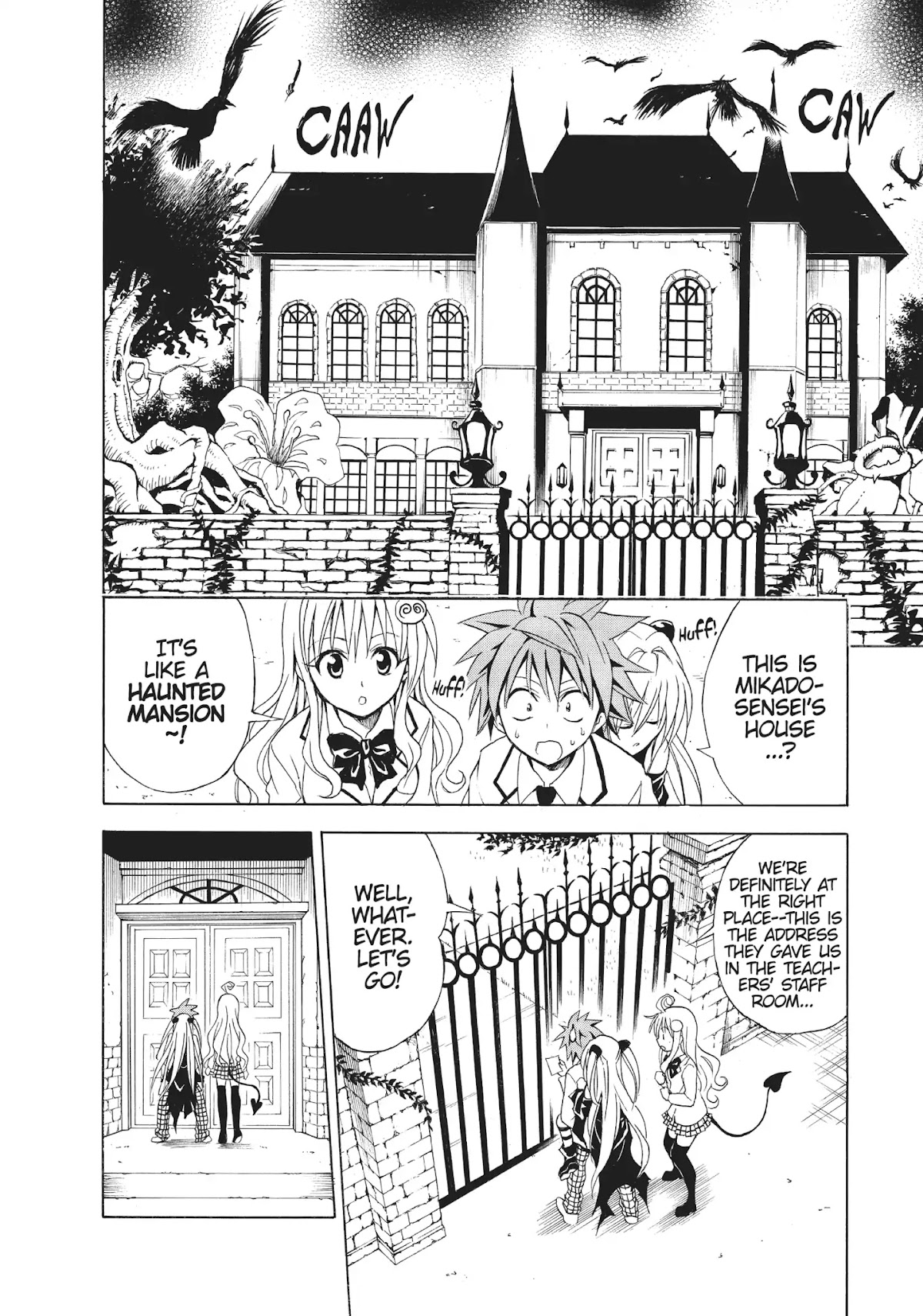 To-LOVE-Ru Chapter 45 page 8 - Chapter 45: Clinic of Darkness
