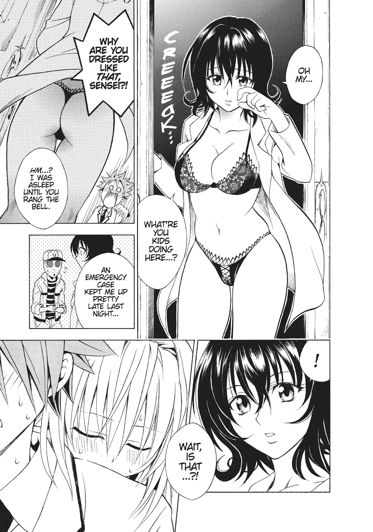 To-LOVE-Ru Chapter 45 page 9 - Chapter 45: Clinic of Darkness