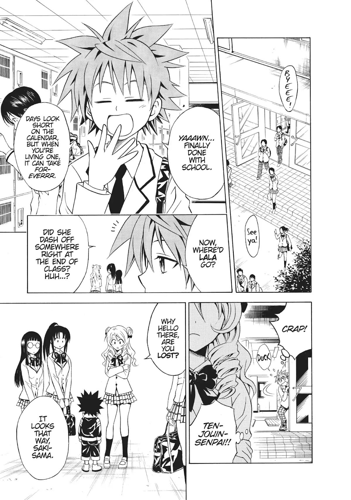 To-LOVE-Ru Chapter 47 page 3 - Chapter 47: Wild and Crazy Kid