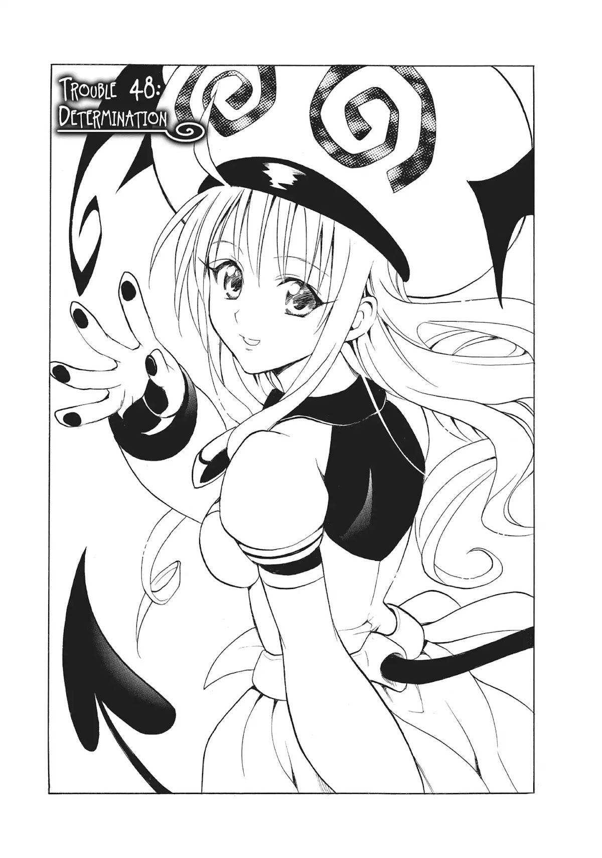 To-LOVE-Ru Chapter 48 page 1 - Chapter 48: Determination