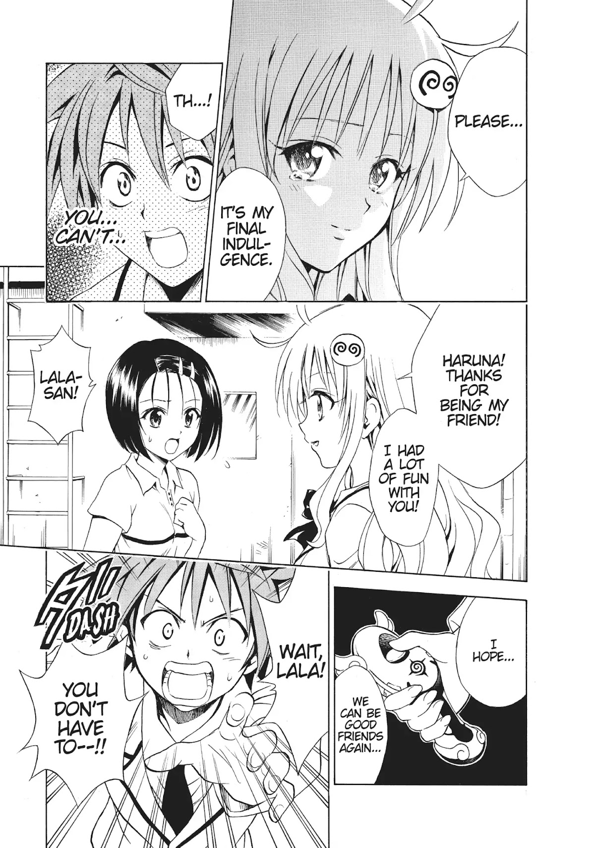 To-LOVE-Ru Chapter 48 page 15 - Chapter 48: Determination