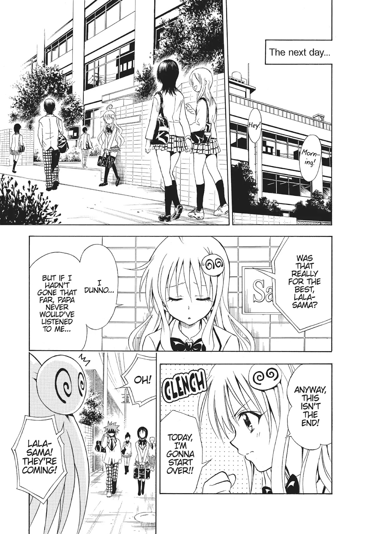 To-LOVE-Ru Chapter 48 page 17 - Chapter 48: Determination