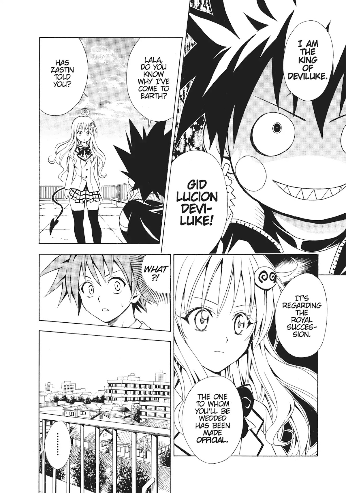 To-LOVE-Ru Chapter 48 page 4 - Chapter 48: Determination
