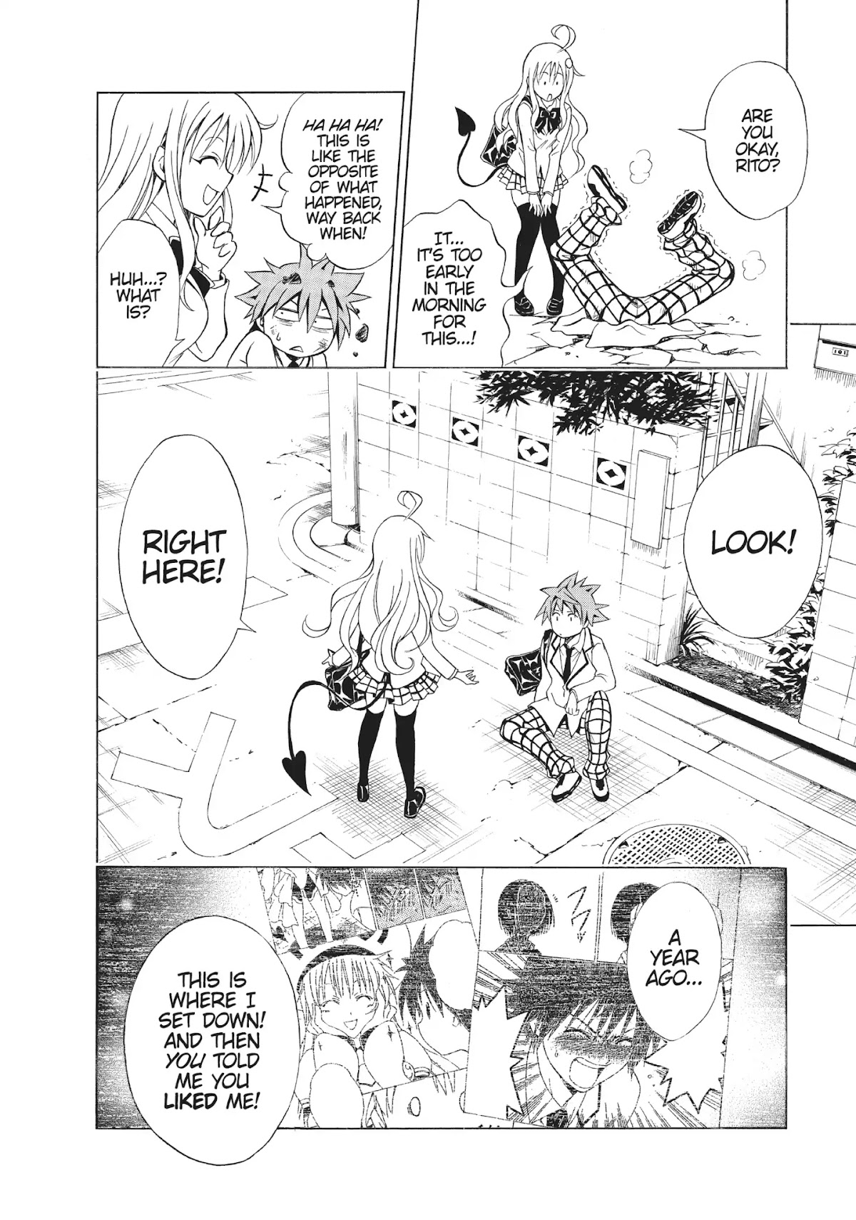 To-LOVE-Ru Chapter 49 page 15 - Chapter 49: Starting Once Again