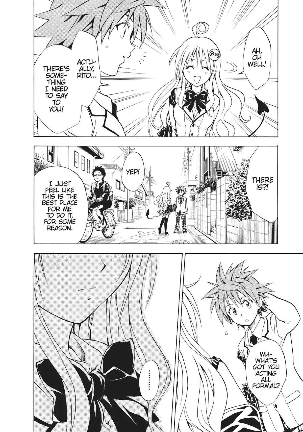 To-LOVE-Ru Chapter 49 page 17 - Chapter 49: Starting Once Again
