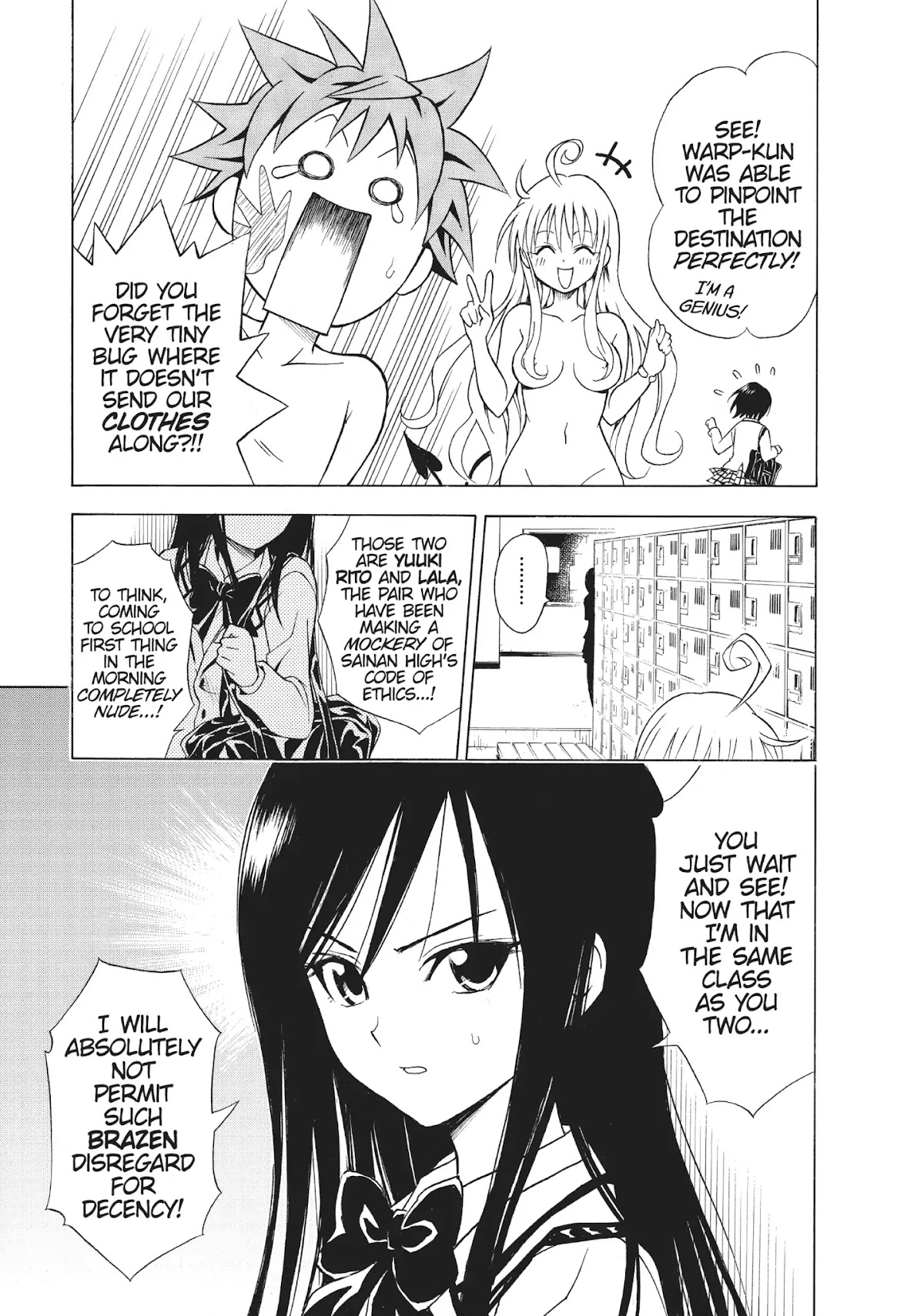 To-LOVE-Ru Chapter 49 page 22 - Chapter 49: Starting Once Again