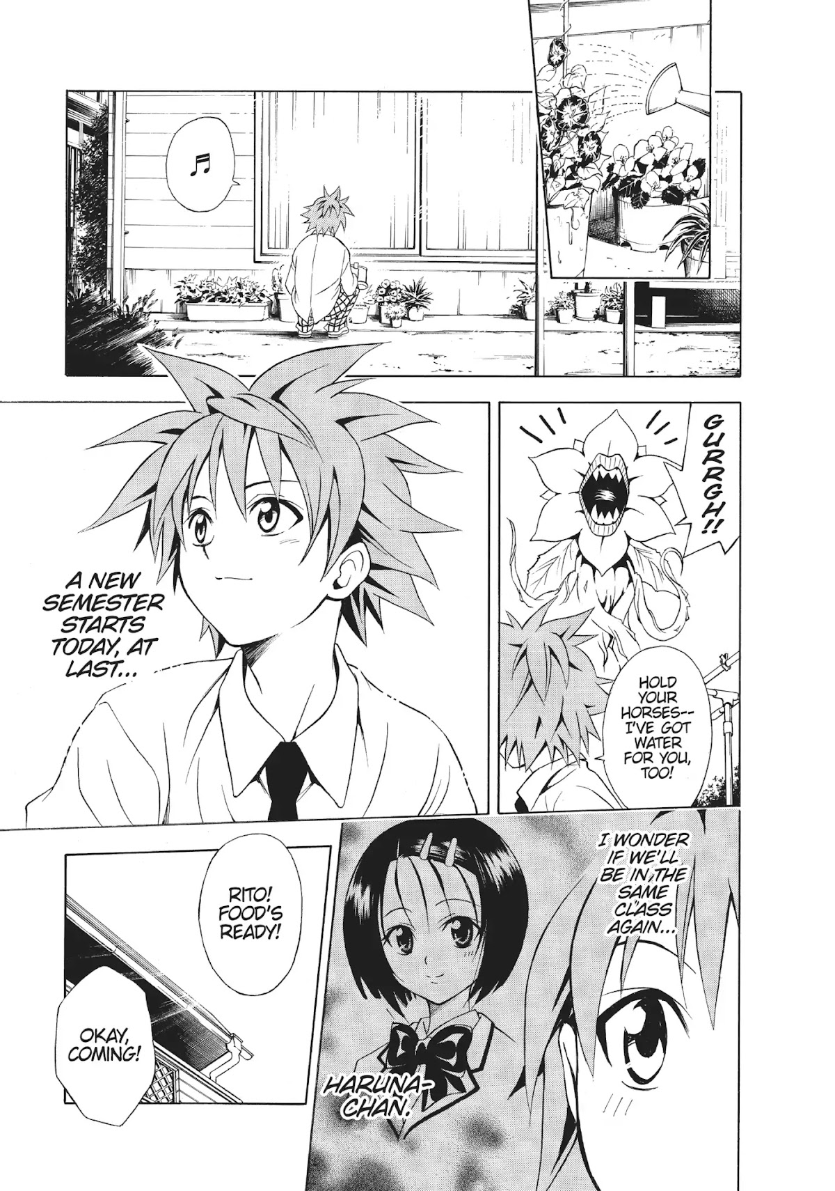 To-LOVE-Ru Chapter 49 page 4 - Chapter 49: Starting Once Again