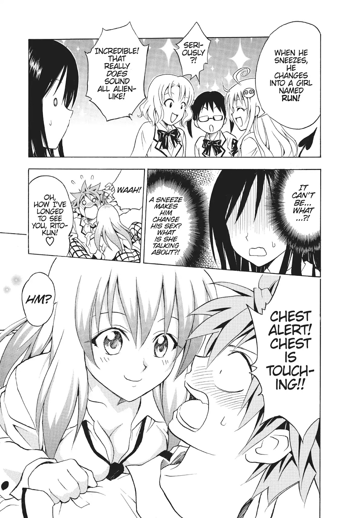To-LOVE-Ru Chapter 50 page 13 - Chapter 50: The Worst Class in History