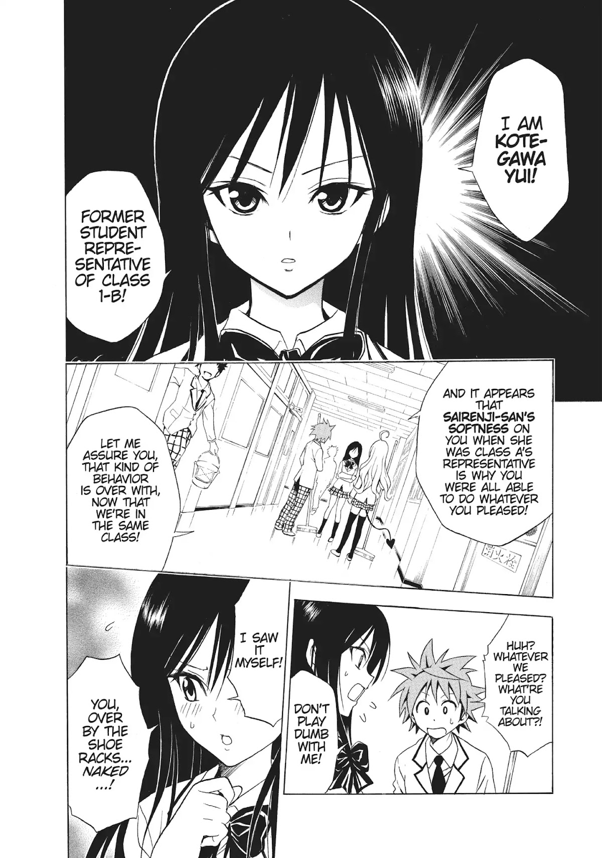 To-LOVE-Ru Chapter 50 page 6 - Chapter 50: The Worst Class in History
