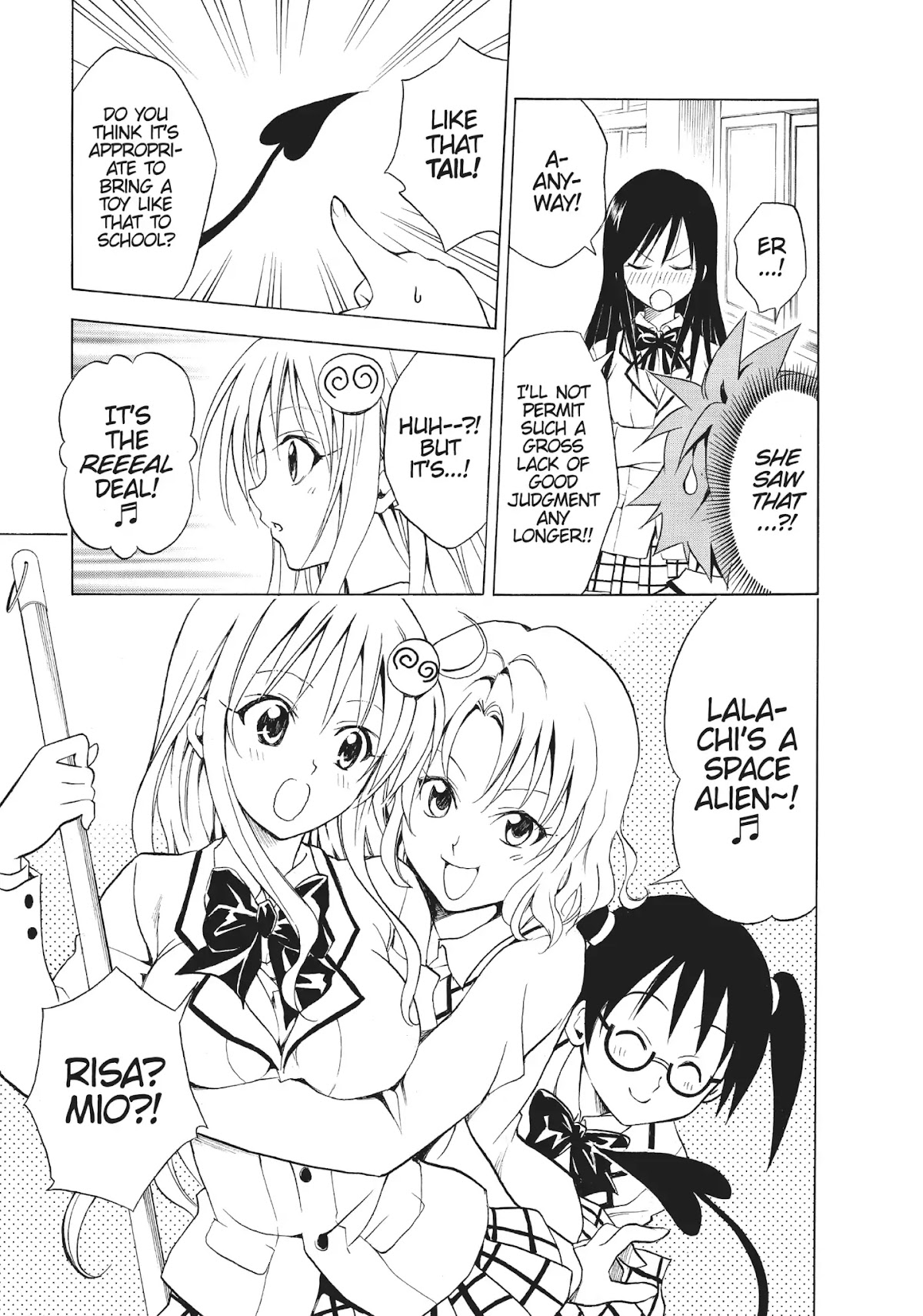 To-LOVE-Ru Chapter 50 page 7 - Chapter 50: The Worst Class in History