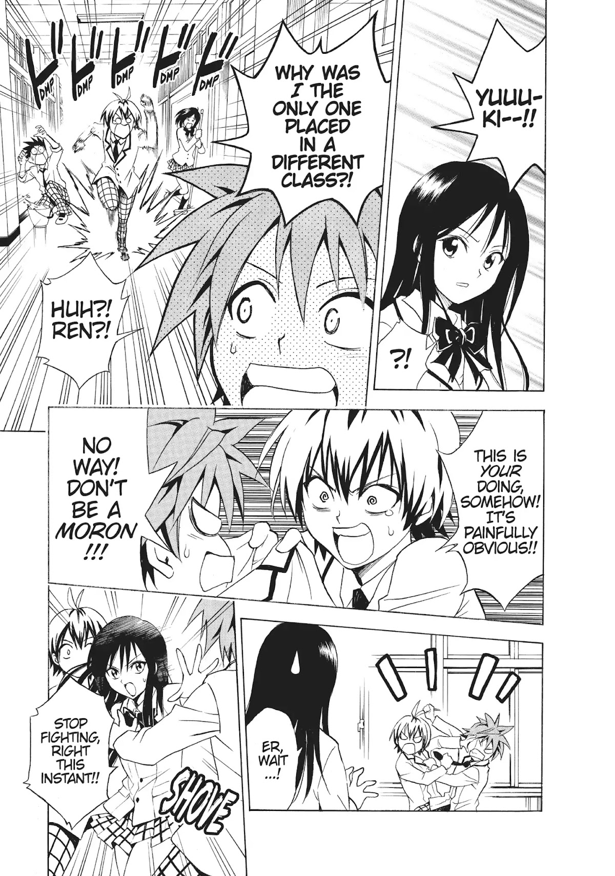 To-LOVE-Ru Chapter 50 page 9 - Chapter 50: The Worst Class in History