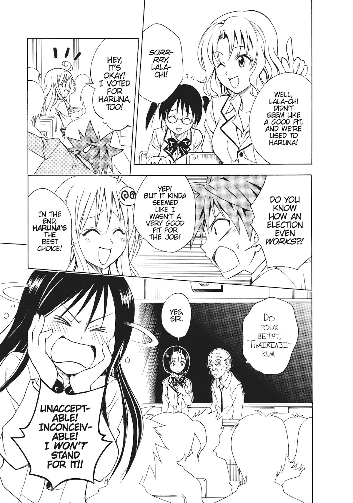 To-LOVE-Ru Chapter 51 page 19 - Chapter 51: Captivating Manifesto