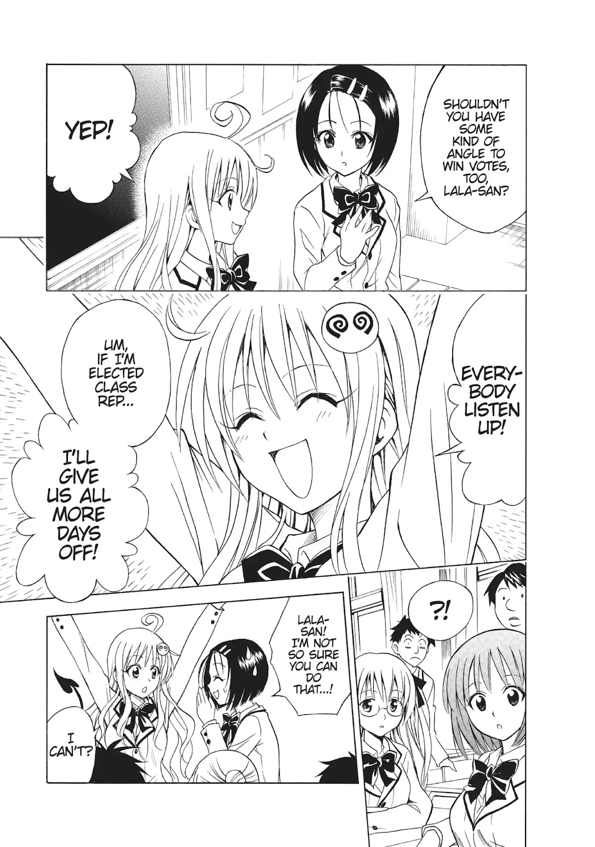 To-LOVE-Ru Chapter 51 page 3 - Chapter 51: Captivating Manifesto