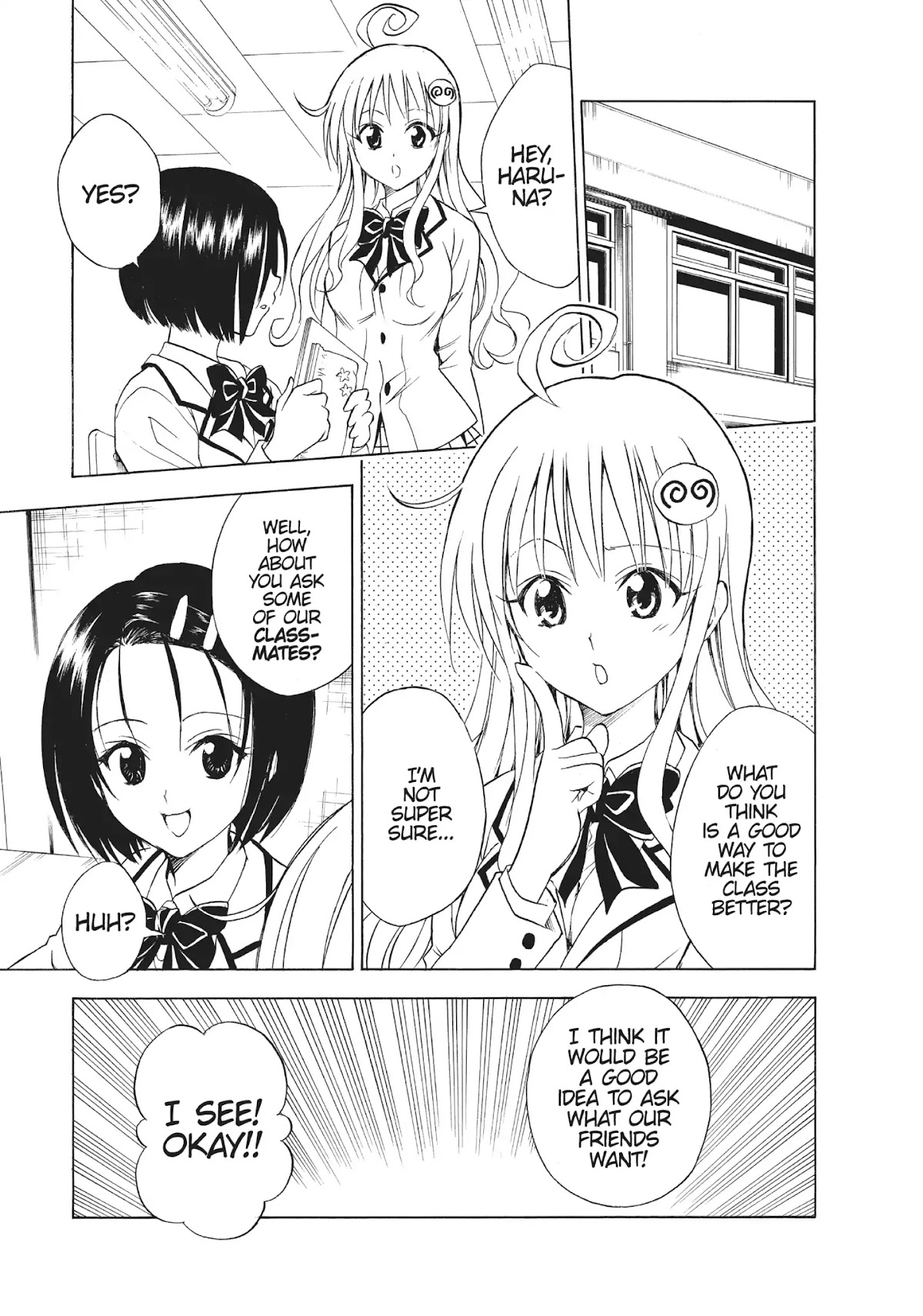 To-LOVE-Ru Chapter 51 page 5 - Chapter 51: Captivating Manifesto