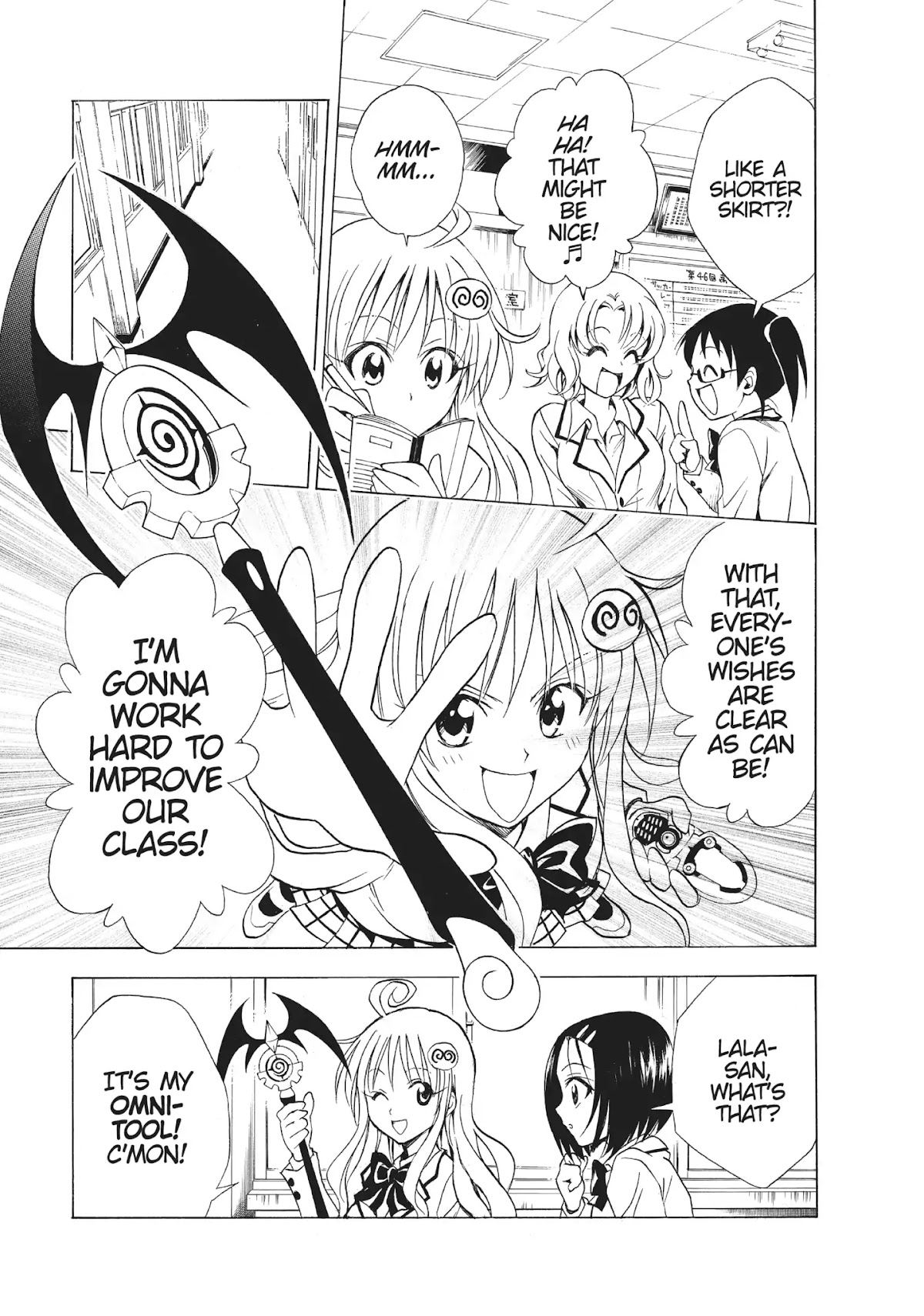 To-LOVE-Ru Chapter 51 page 7 - Chapter 51: Captivating Manifesto
