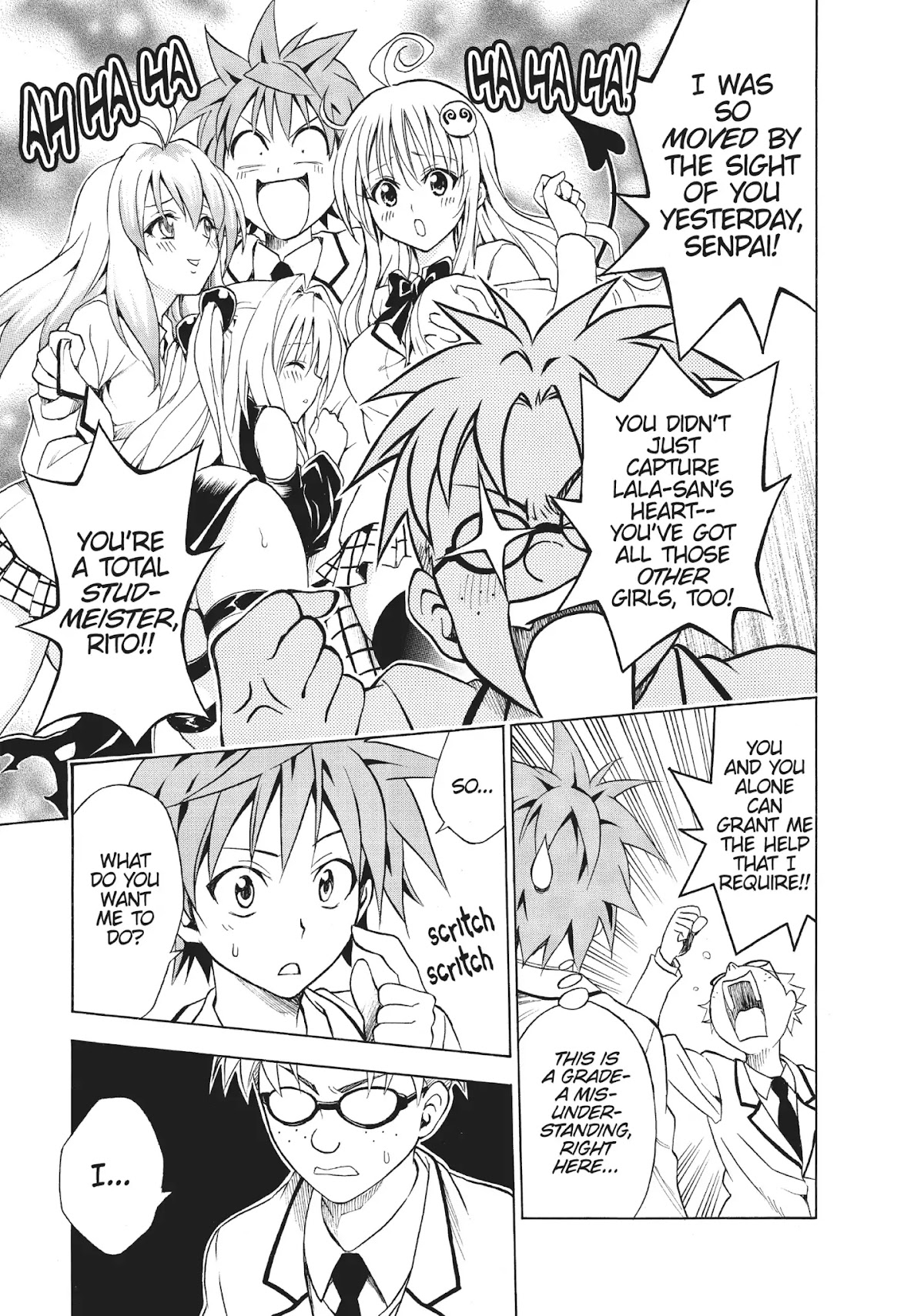 To-LOVE-Ru Chapter 52 page 17 - Chapter 52: The Ultimate Ladies' Man