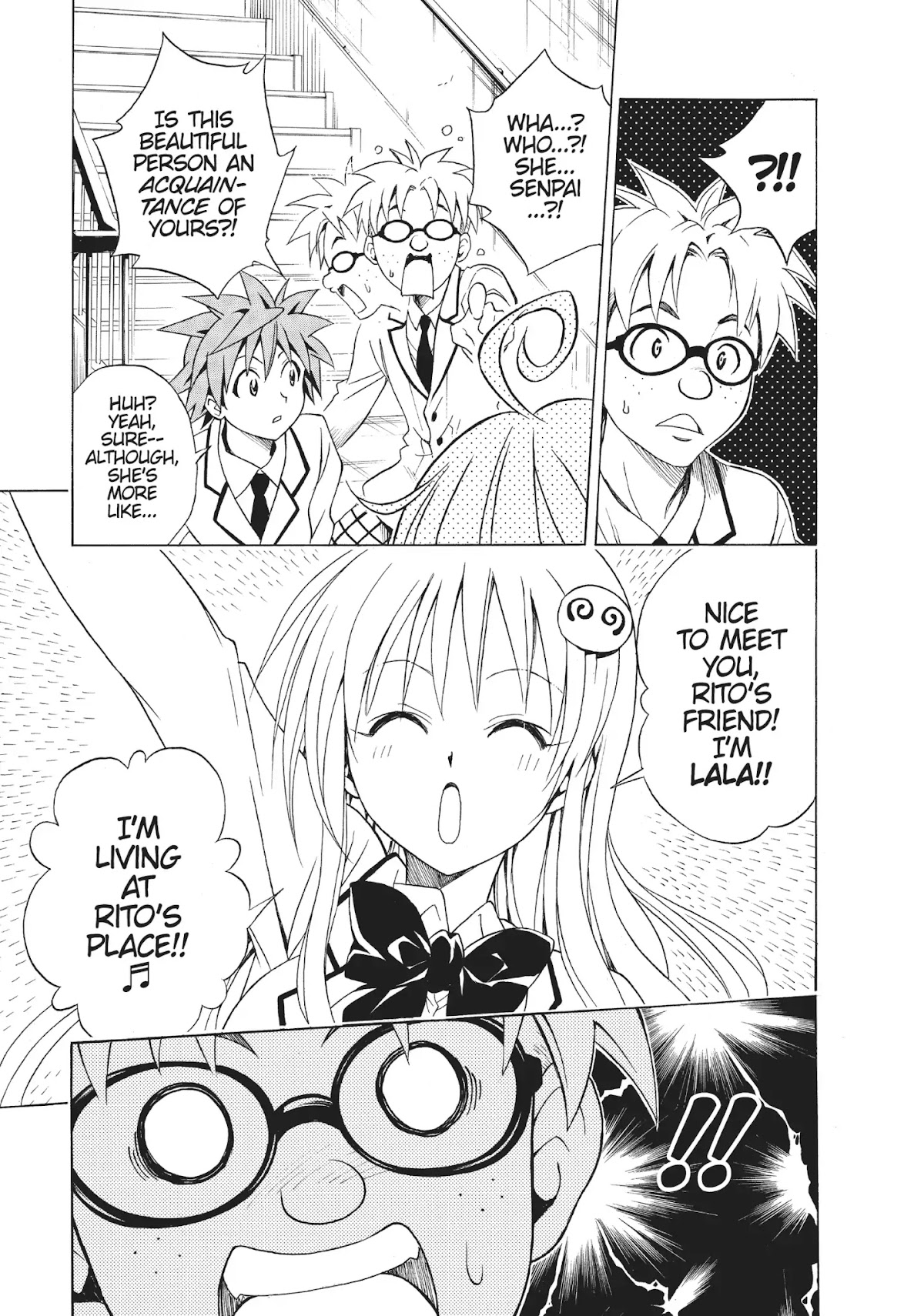 To-LOVE-Ru Chapter 52 page 5 - Chapter 52: The Ultimate Ladies' Man