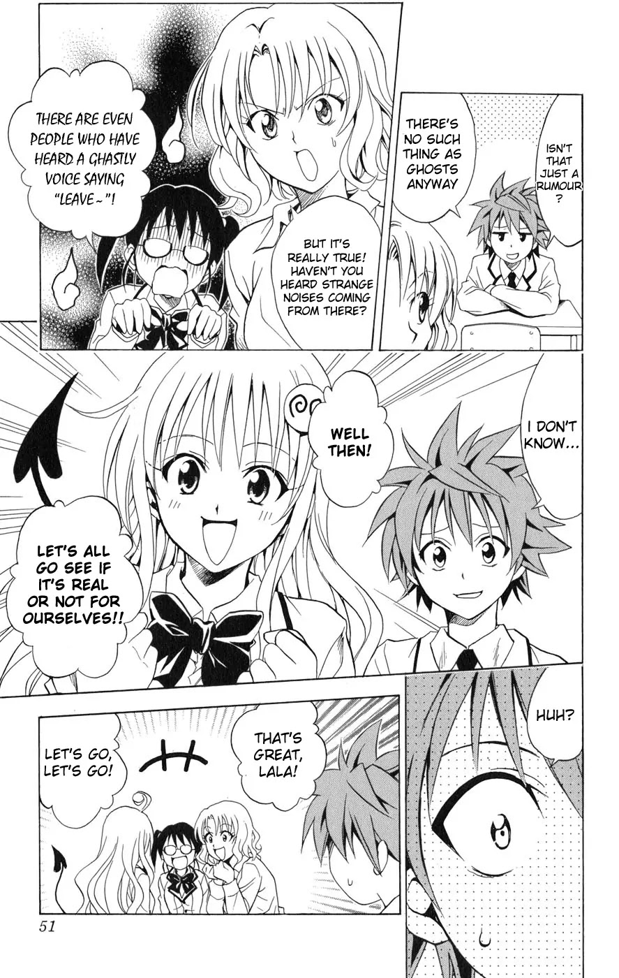 To-LOVE-Ru Chapter 55 page 7 - Chapter 55: Infiltration! Old School Building