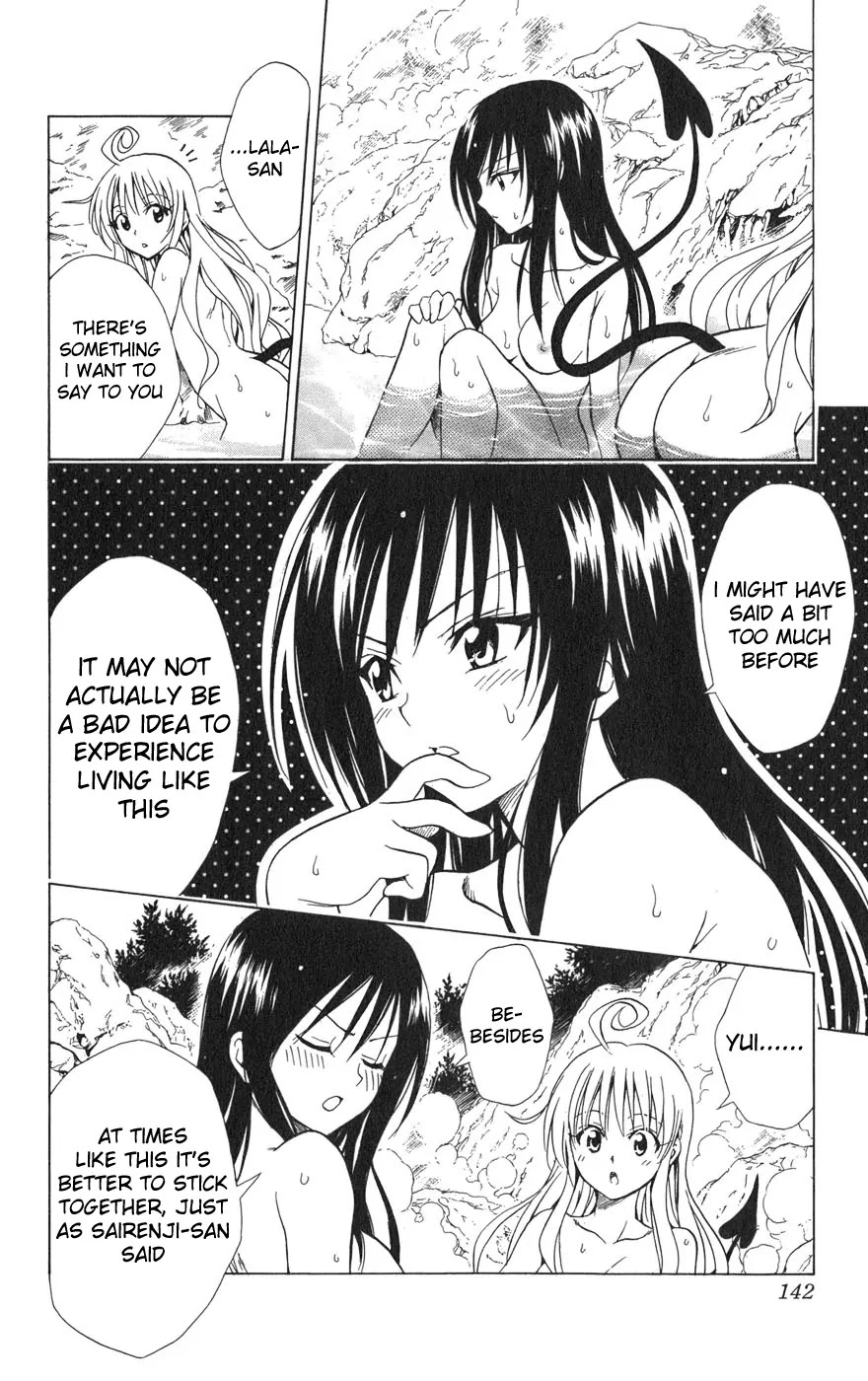 To-LOVE-Ru Chapter 68 page 17 - Chapter 68: Heart Throbbing Survival