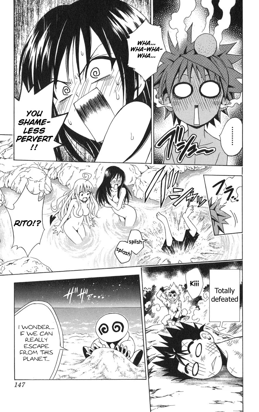 To-LOVE-Ru Chapter 68 page 22 - Chapter 68: Heart Throbbing Survival