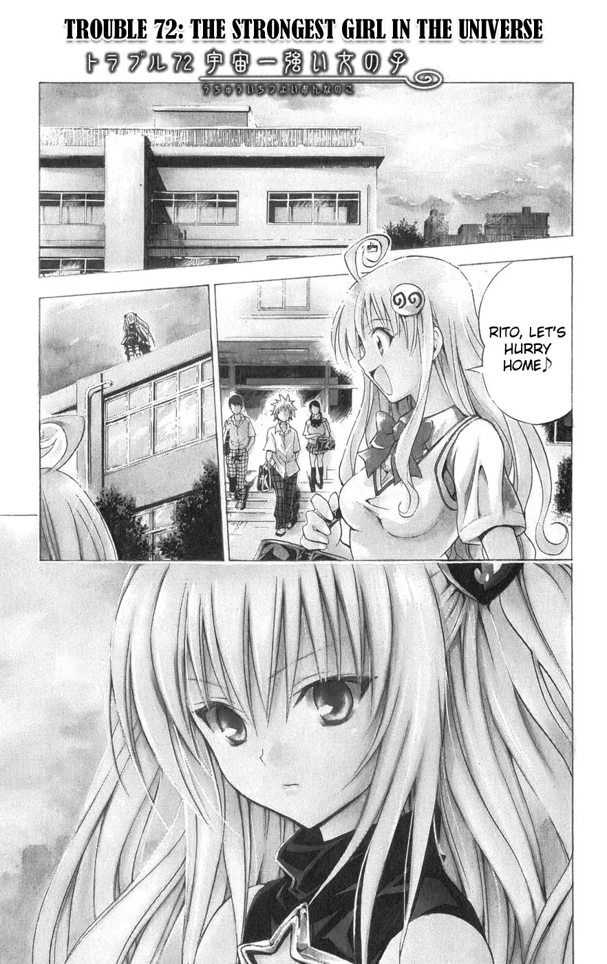 To-LOVE-Ru Chapter 72 page 2 - Chapter 72: The Strongest in the Universe