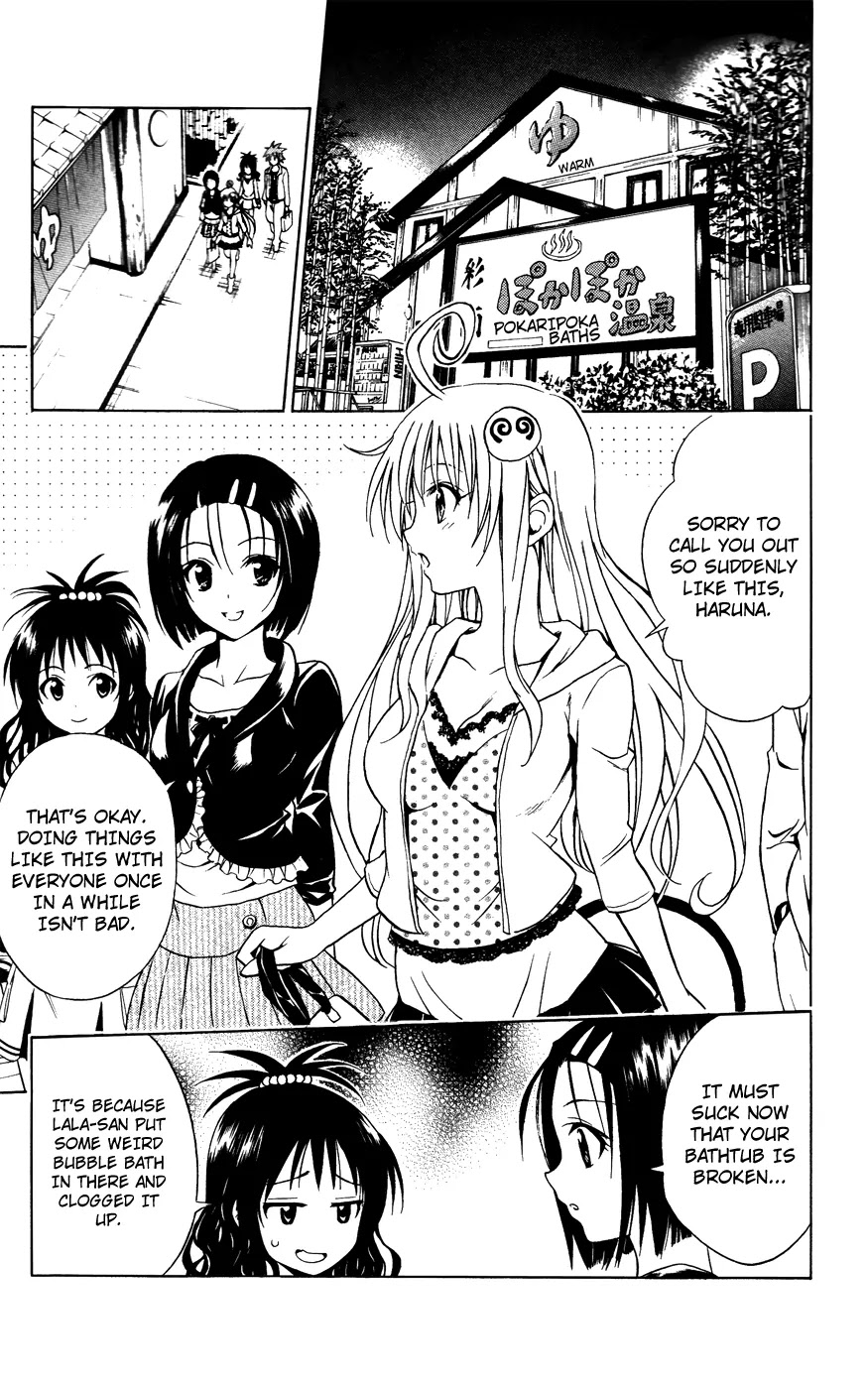 To-LOVE-Ru Chapter 87 page 4 - Chapter 87: War at the Public Bath